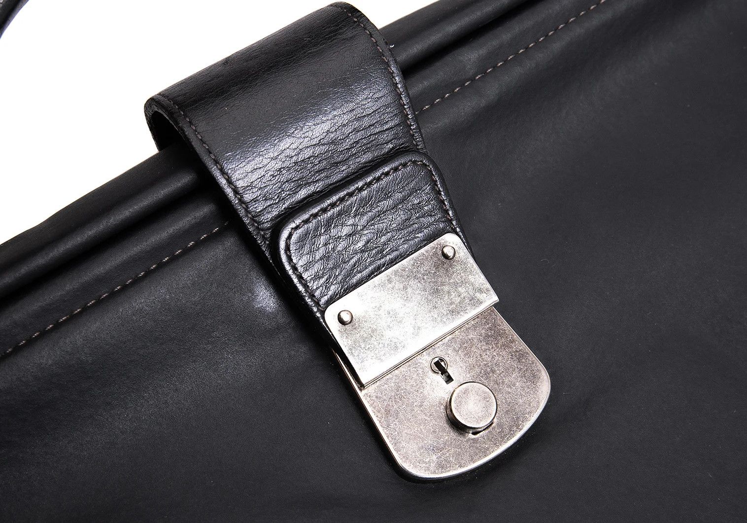 Jean Paul Gaultier Coated Doctor Bag in Black Size ONE SIZE - 13 Thumbnail