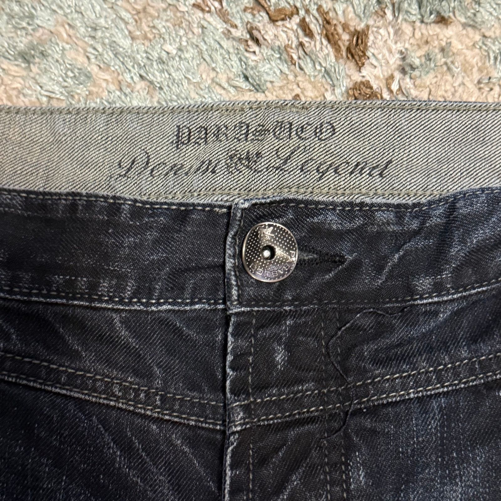 Parasuco Vintage Parasuco Paisley Embroidered Jeans Size 36x35 Y2K Size US 36 / EU 52 - 7 Thumbnail