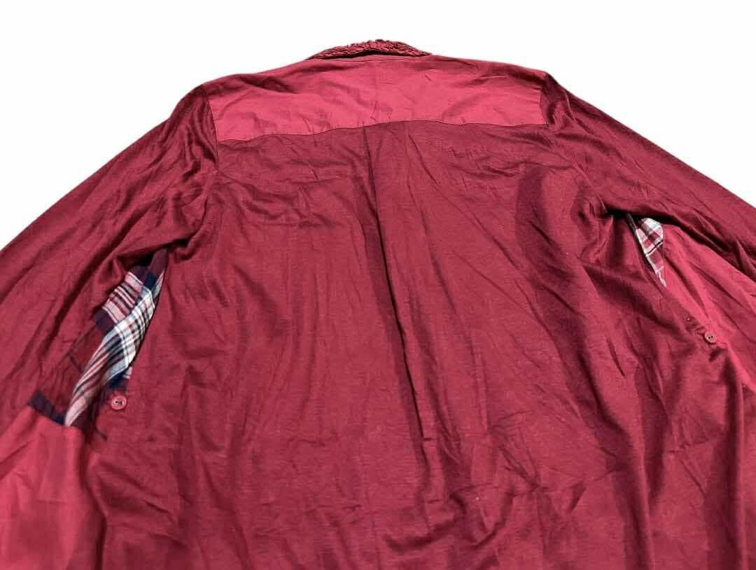 Yohji Yamamoto 🔥Rare Atsuro Tayama Asymmetric Check Patchwork Draped Shirt Size US L / EU 52-54 / 3 - 7 Thumbnail