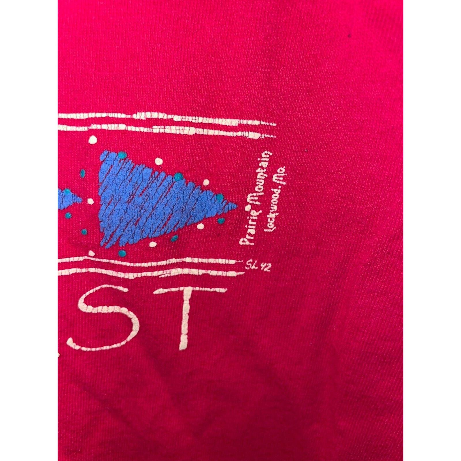 Fruit Of The Loom Vintage Oregon Coast Shirt Sailboat Sail Boat Pink Tee 90s X Size US XL / EU 56 / 4 - 8 Thumbnail