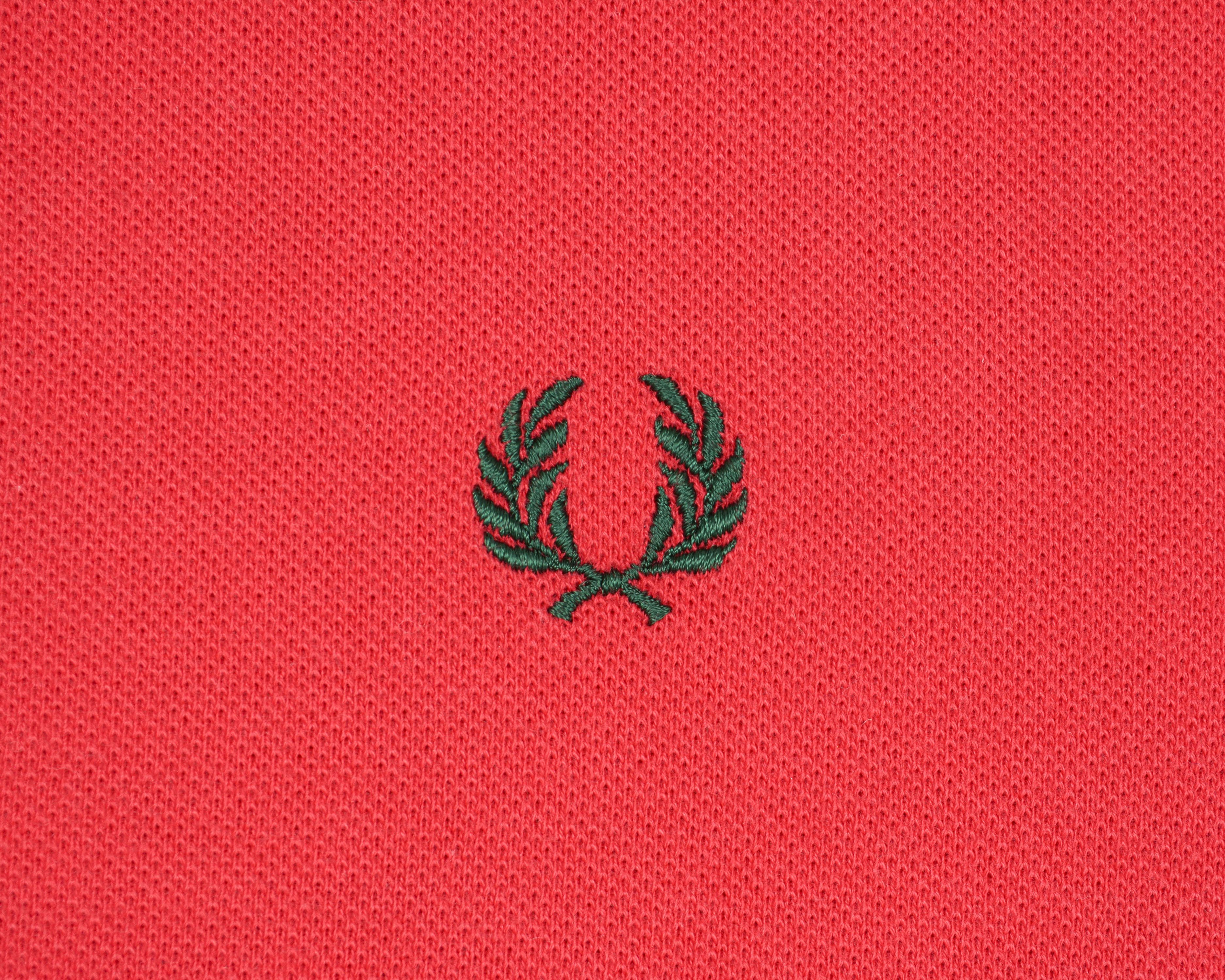 Fred Perry Mens M Polo Short Sleeved Shirt Rugby Casual Red Cotton Top Size US M / EU 48-50 / 2 - 3 Thumbnail