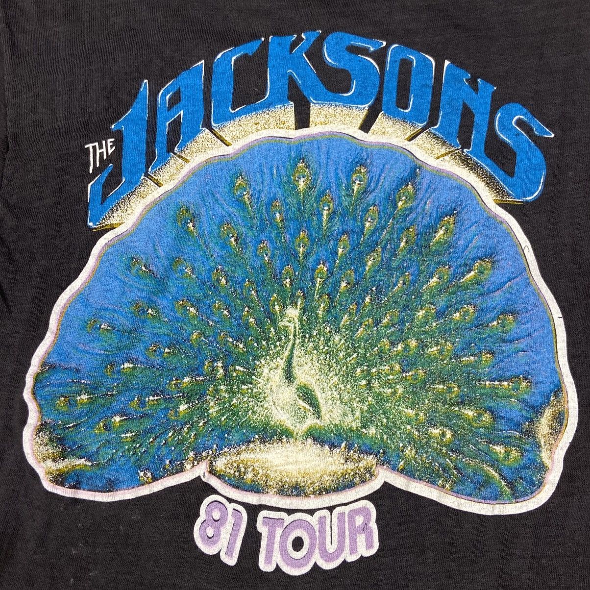 Band Tees Vintage 1981 The Jackson’s Tour Shirt Size US XS / EU 42 / 0 - 5 Thumbnail