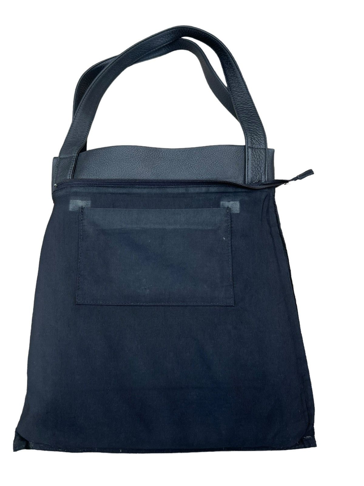 Leather TAKANO Japan Black Leather Asymmetrical Tote Bag Size ONE SIZE - 22 Thumbnail
