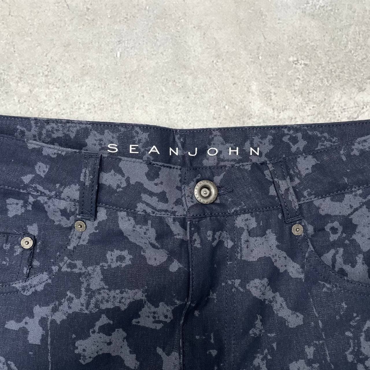Sean John Sean John Script Logo Floral Camouflage Cargo Knee Pants Size US 32 / EU 48 - 5 Thumbnail