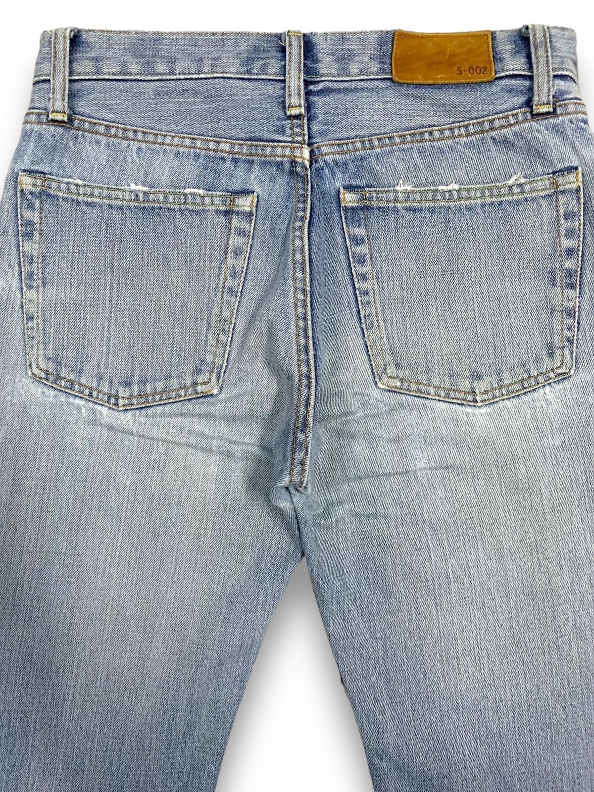 Undercover × Uniqlo Vintage Uniqlo S002 Blue Wash Distressed Grunge Jeans Size US 29 - 13 Thumbnail