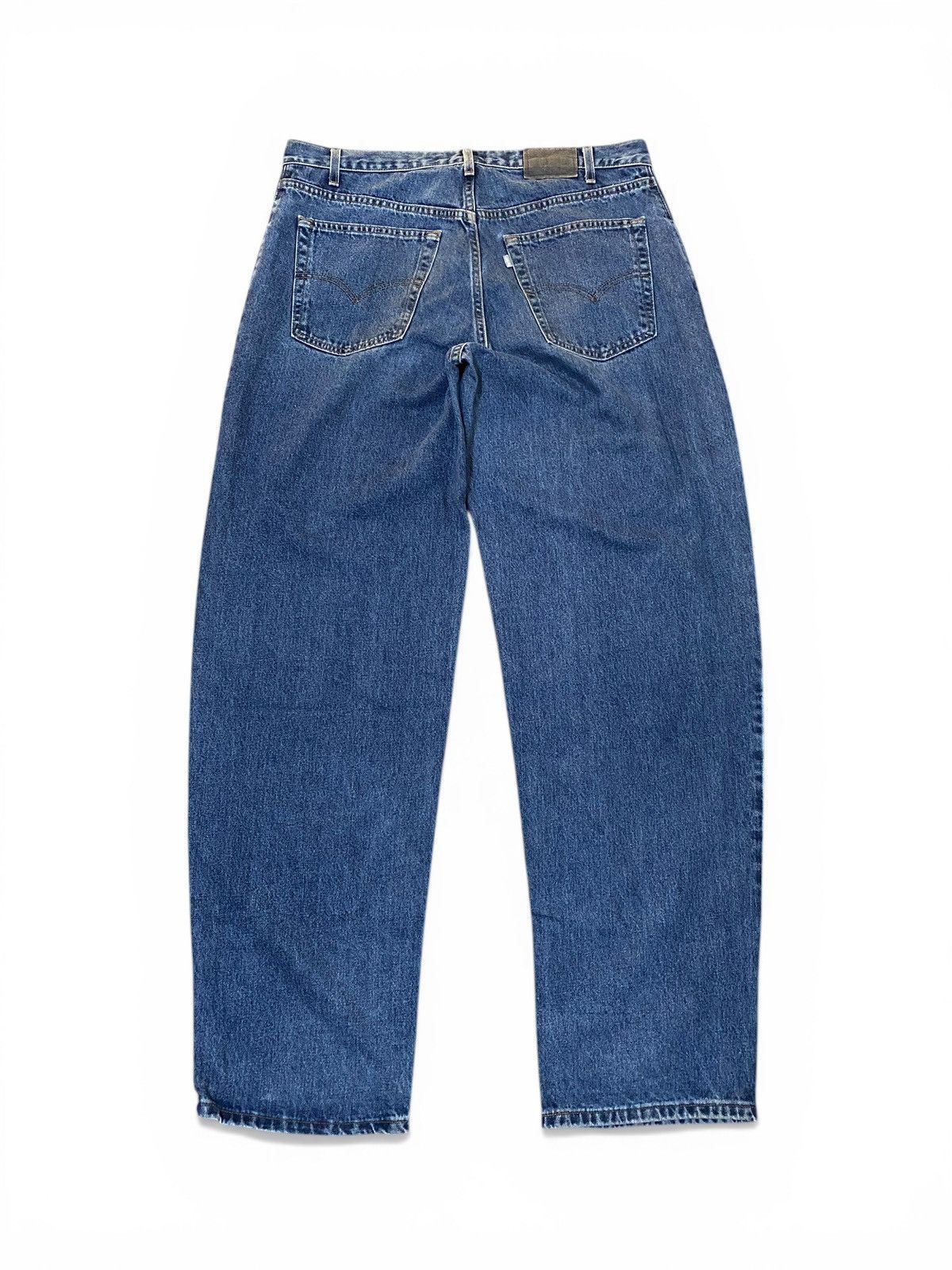 Levi's Vintage 90’s Baggy Levis Silvertab Blue Jeans Size US 38 / EU 54 - 5 Thumbnail