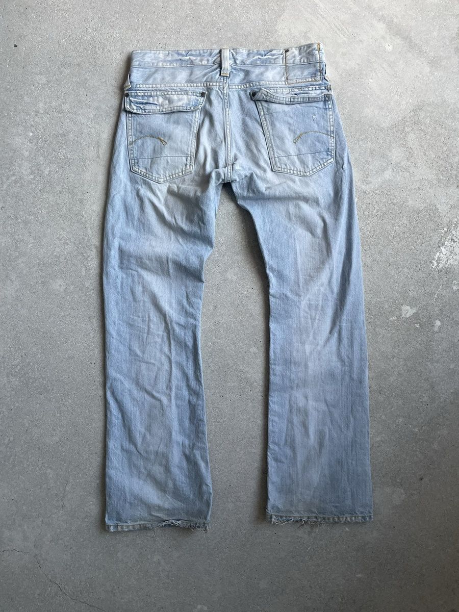 G-Star × Vintage Vintage G Star Raw blue denim jeans Size US 32 / EU 48 - 5 Thumbnail