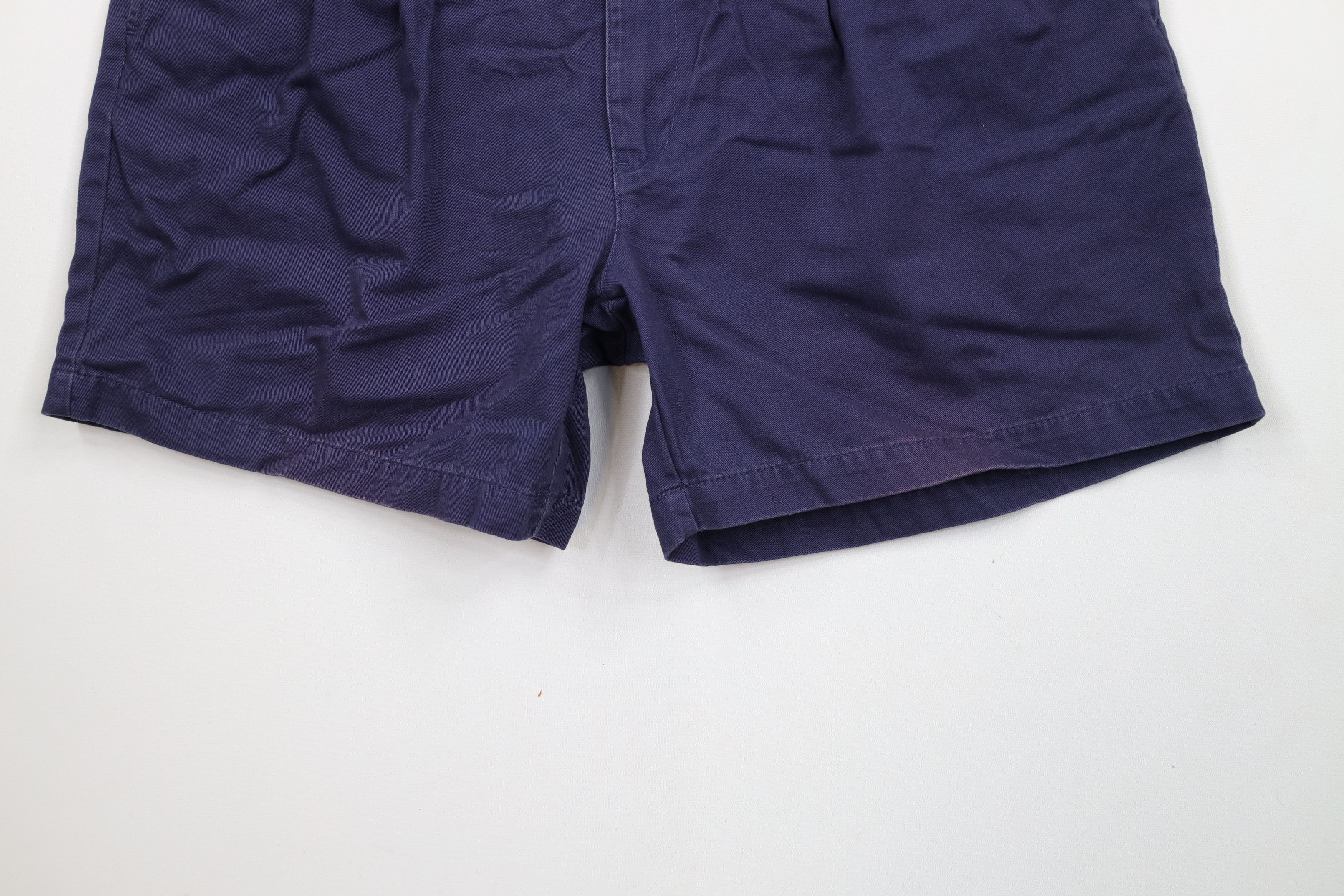 Ralph Lauren × Vintage Vintage 90s Ralph Lauren Pleated Above Knee Chino Shorts Size US 36 / EU 52 - 4 Thumbnail