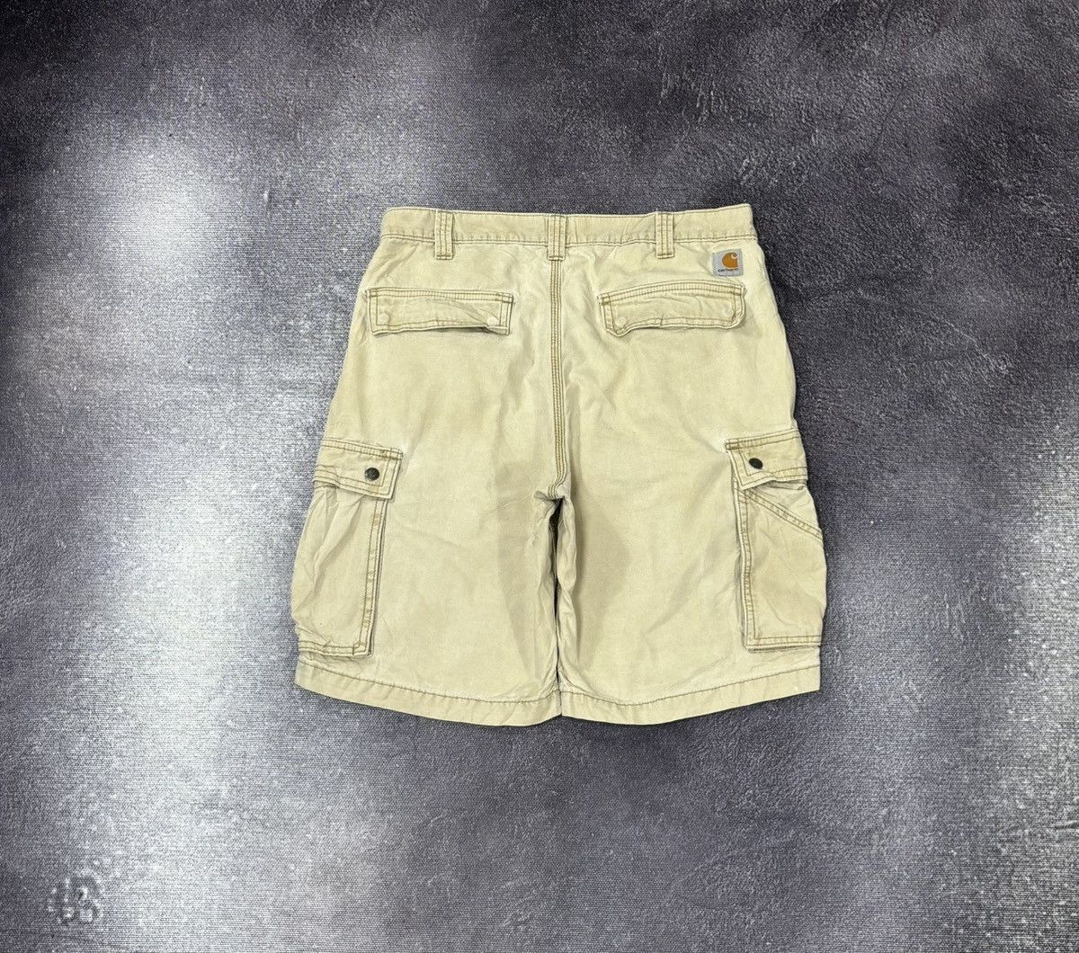 Carhartt Vintage Carhartt Y2K Relaxed Fit Utility Hype Cargo Shorts Size US 34 / EU 50 - 1 Thumbnail
