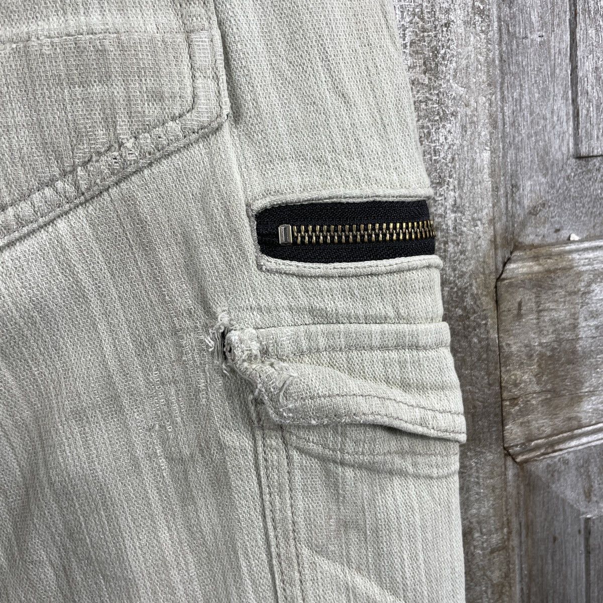 Japanese Brand × Vintage Vintage Dogman Traditional Work Wear Baggy Pants Size US 35 - 14 Thumbnail
