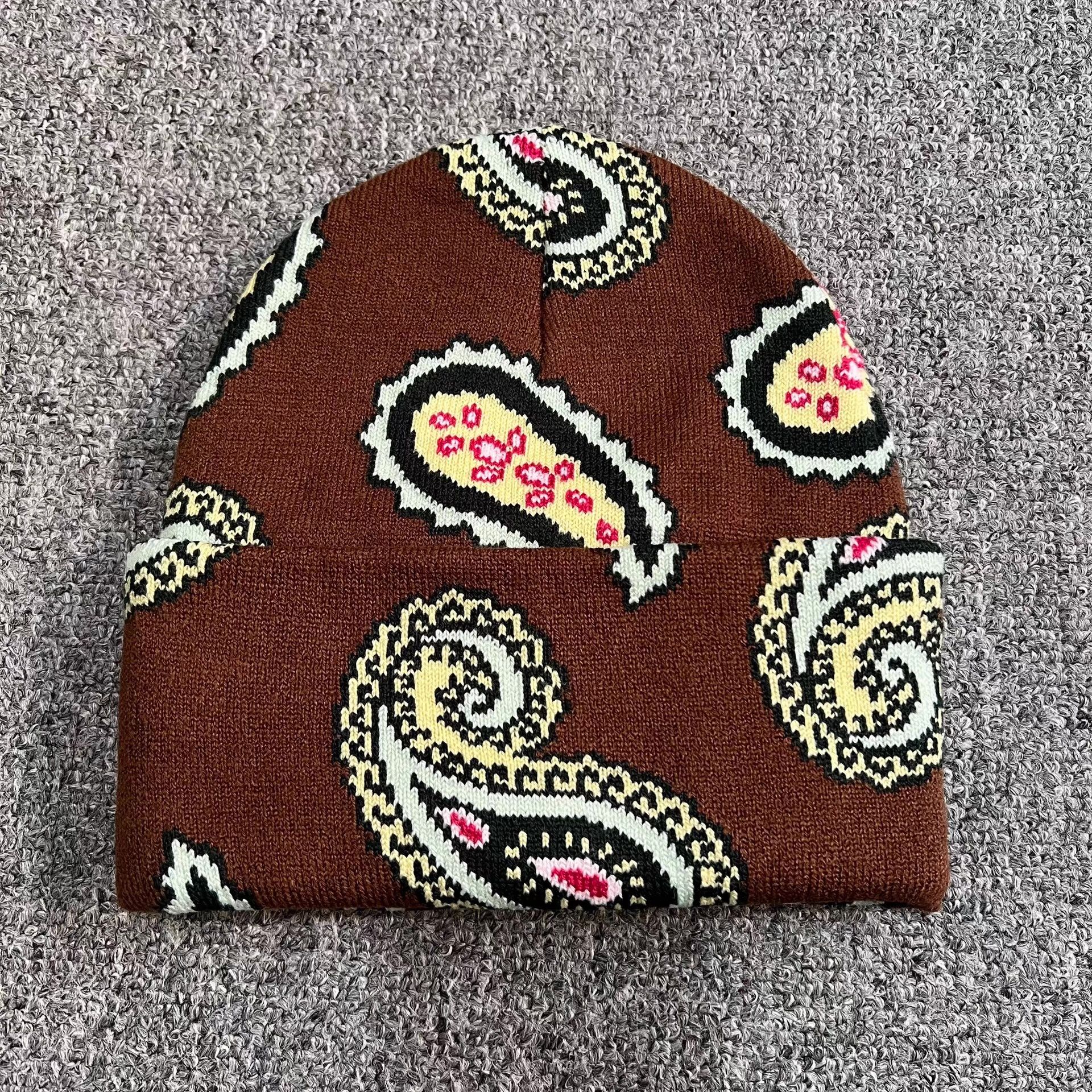 Obey OBEY Paisley Knit Beanie Q7 Size ONE SIZE - 3 Thumbnail