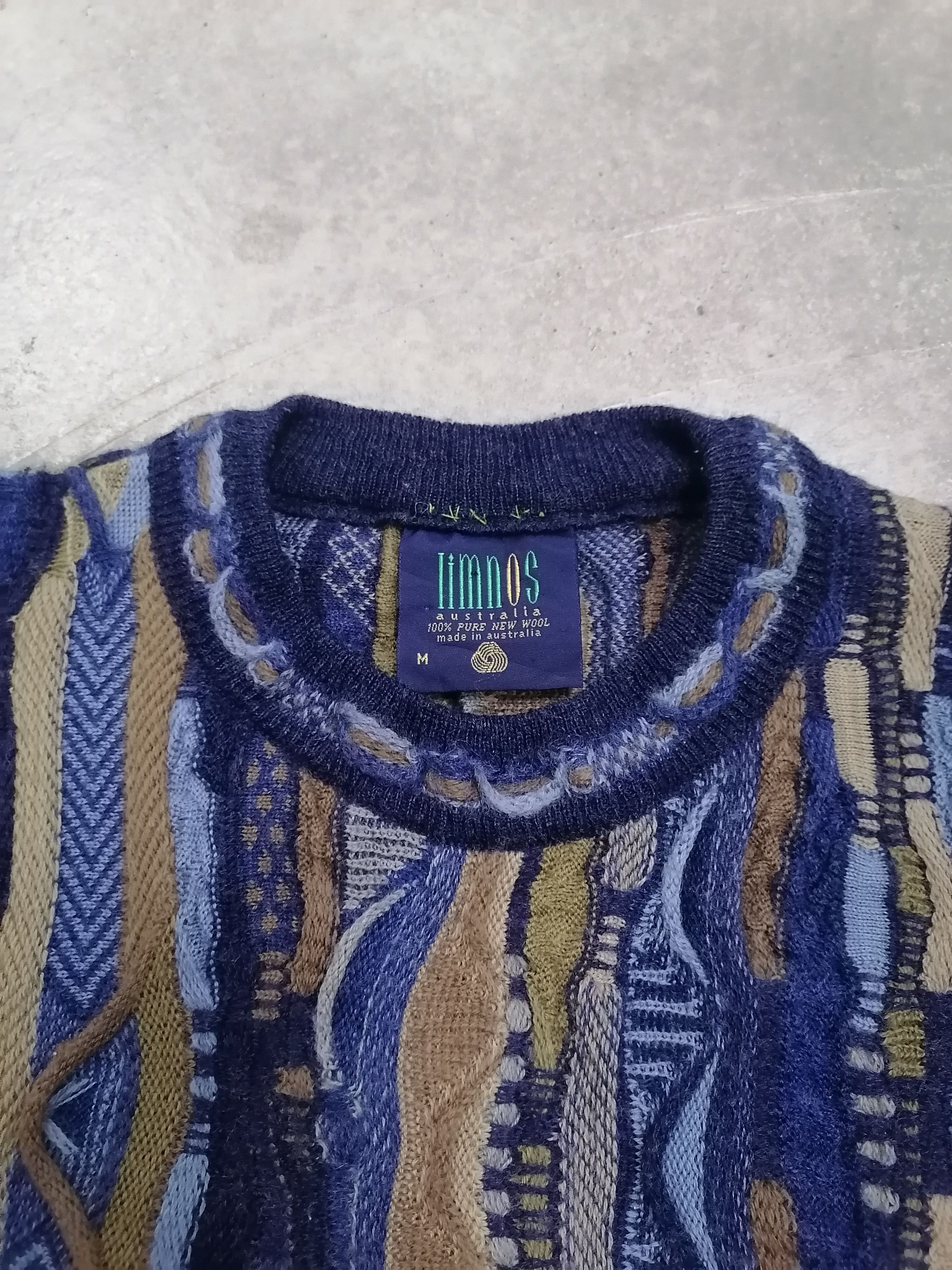 Coogi × Rap Tees Vintage Limnos Wool Knitwear🔥COOGI Style Size US M / EU 48-50 / 2 - 4 Thumbnail