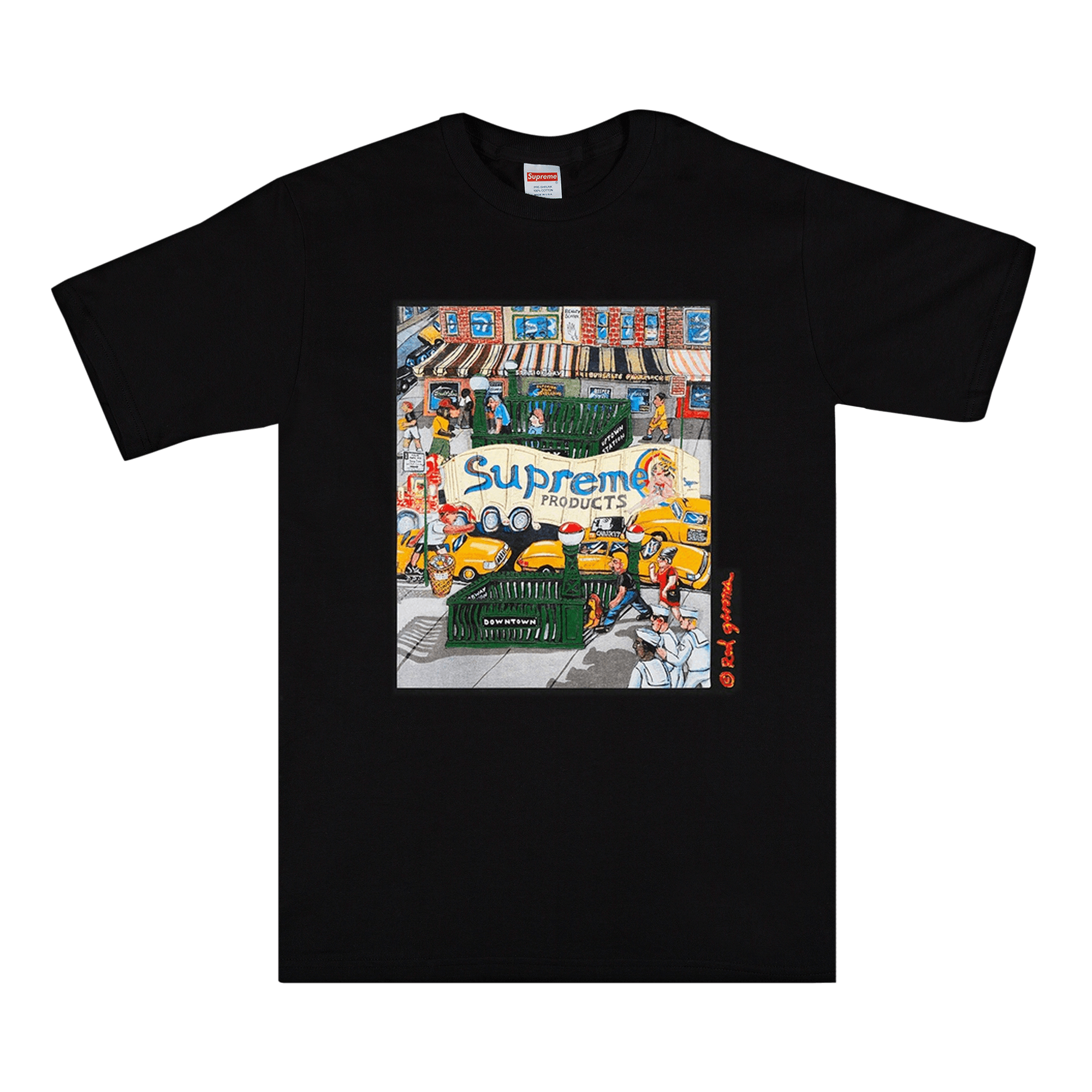 Supreme eternal tee black online