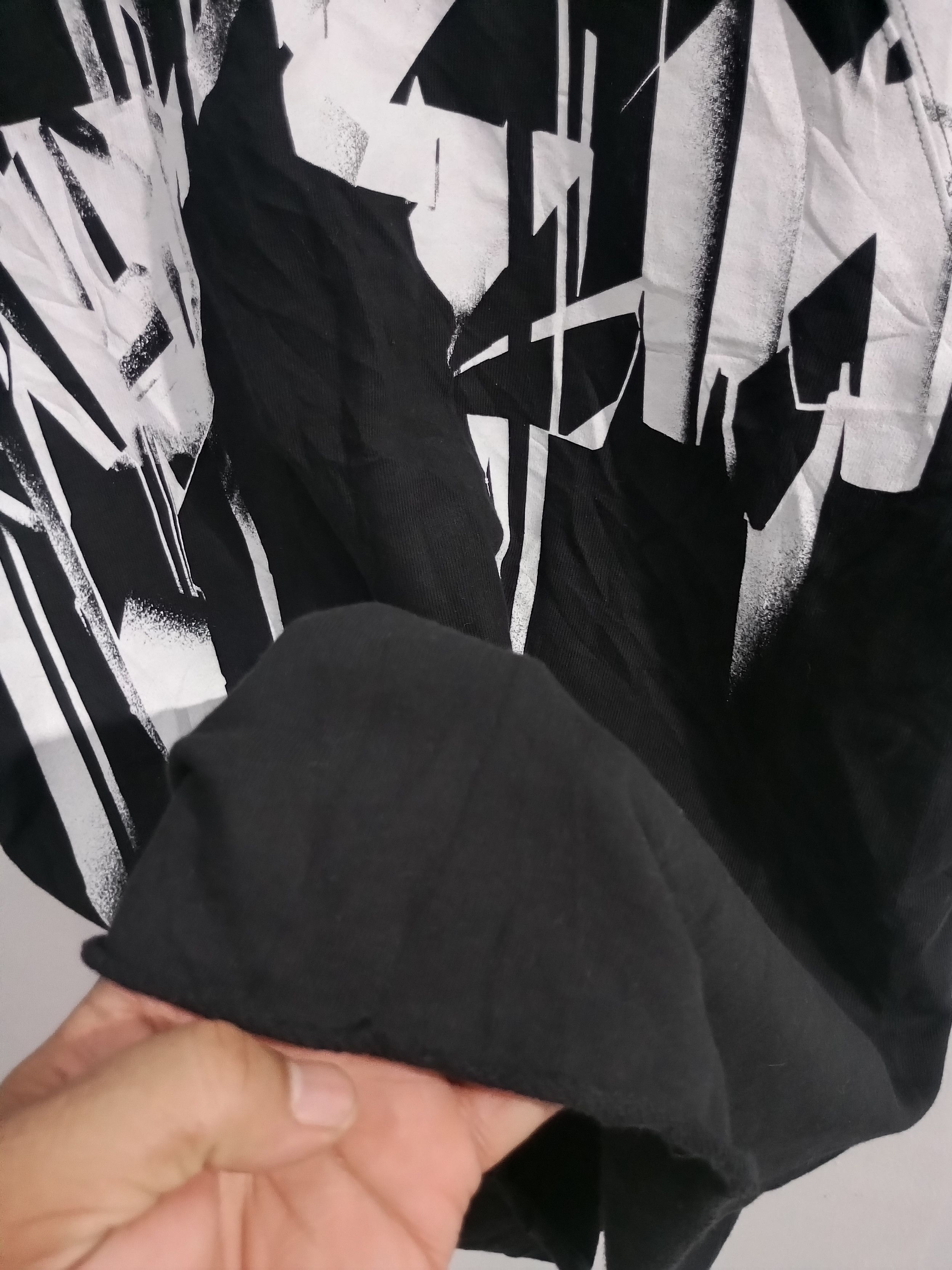 If Six Was Nine × Japanese Brand × Le Grande Bleu (L.G.B.) Top Ten mega print raglan t shirt Size US L / EU 52-54 / 3 - 4 Thumbnail