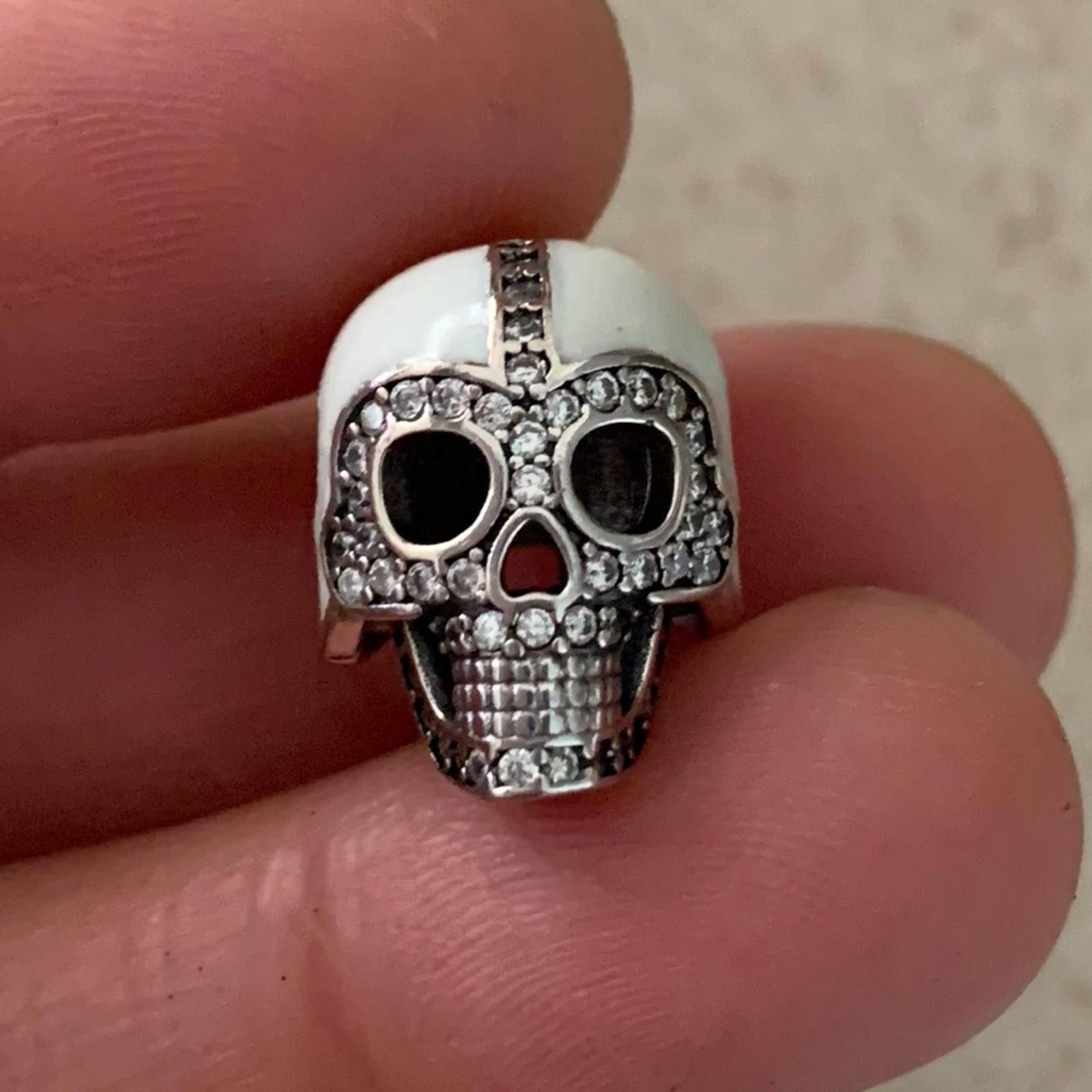 Other NWOT Diamond Skull Charm Sterling Silver 925 Size ONE SIZE - 1 Thumbnail