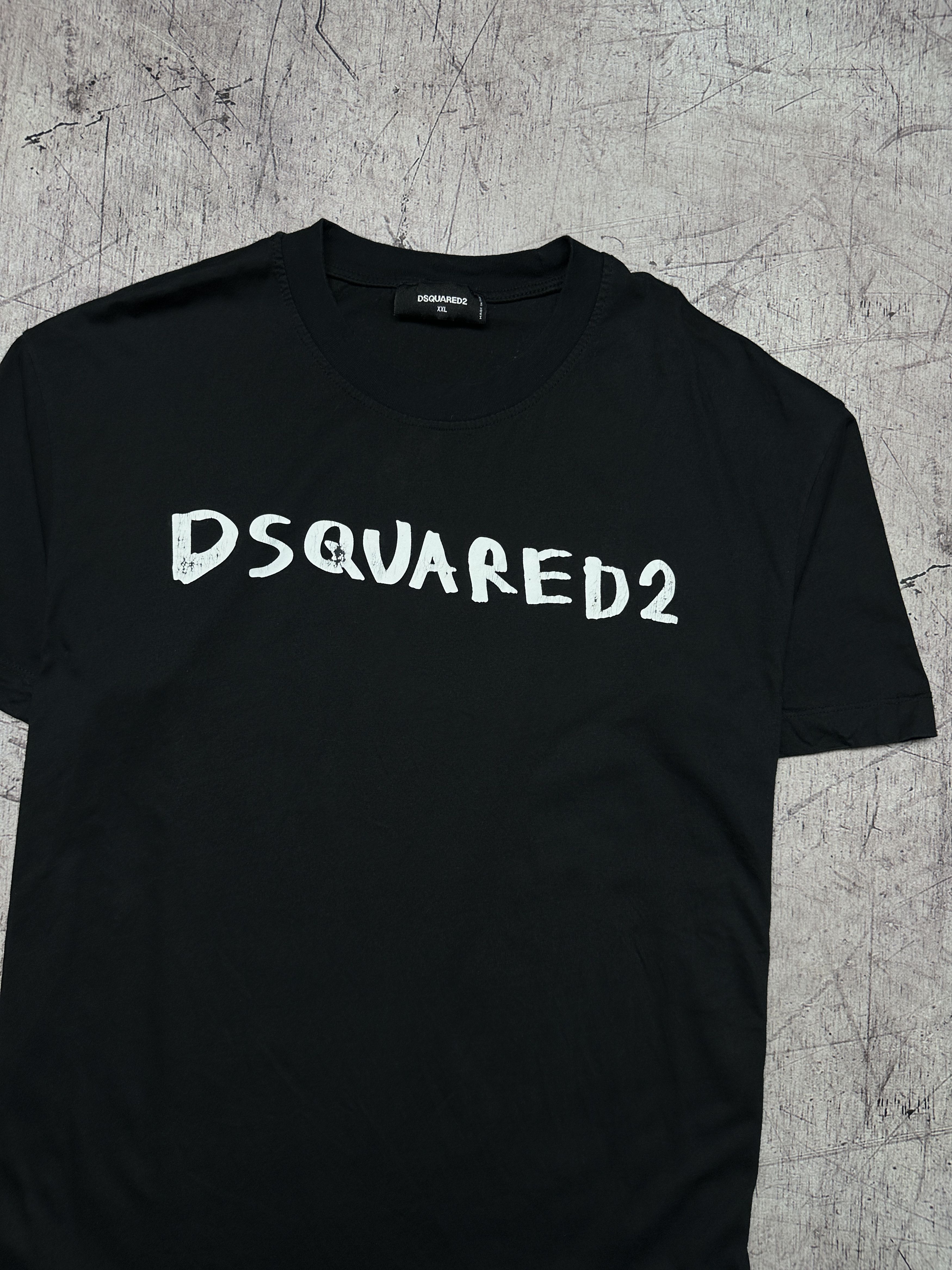 Dsquared2 Dsquared2 Mens Big Logo T-Shirt Size US XXL / EU 58 / 5 - 2 Thumbnail