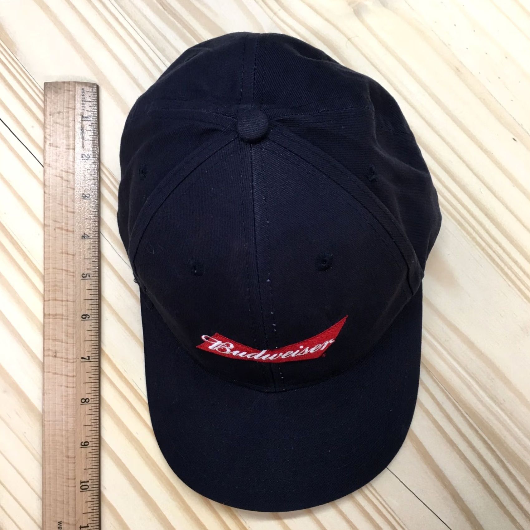 Budweiser Budweiser Baseball Cap Mens Blue OS Adjustable Curved Brim Embroidered Logo Size ONE SIZE - 4 Thumbnail