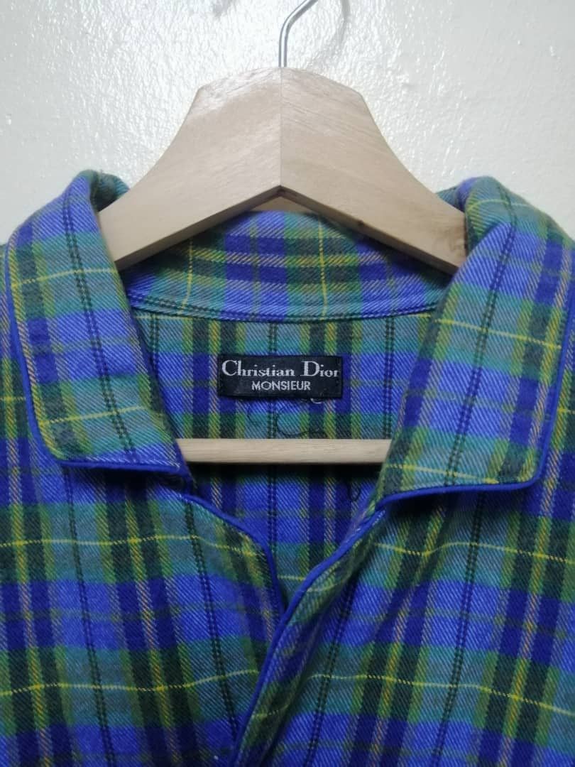 Christian Dior Monsieur × Vintage Vintage Christian Dior Monsieur Button Shirt Size US L / EU 52-54 / 3 - 3 Thumbnail