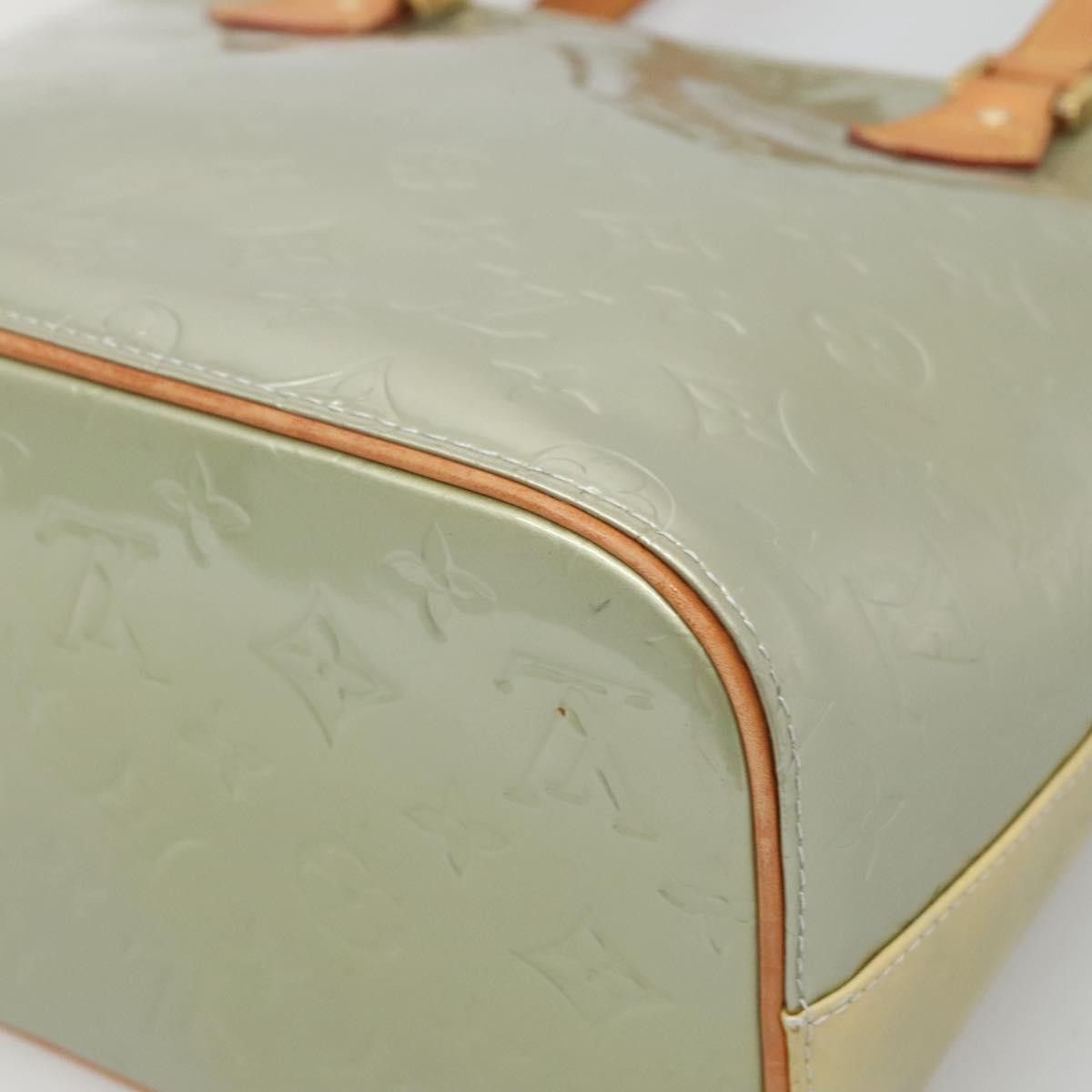 Louis Vuitton LOUIS VUITTON Monogram Vernis Houston Hand Bag Gris M91053 Size ONE SIZE - 15 Thumbnail