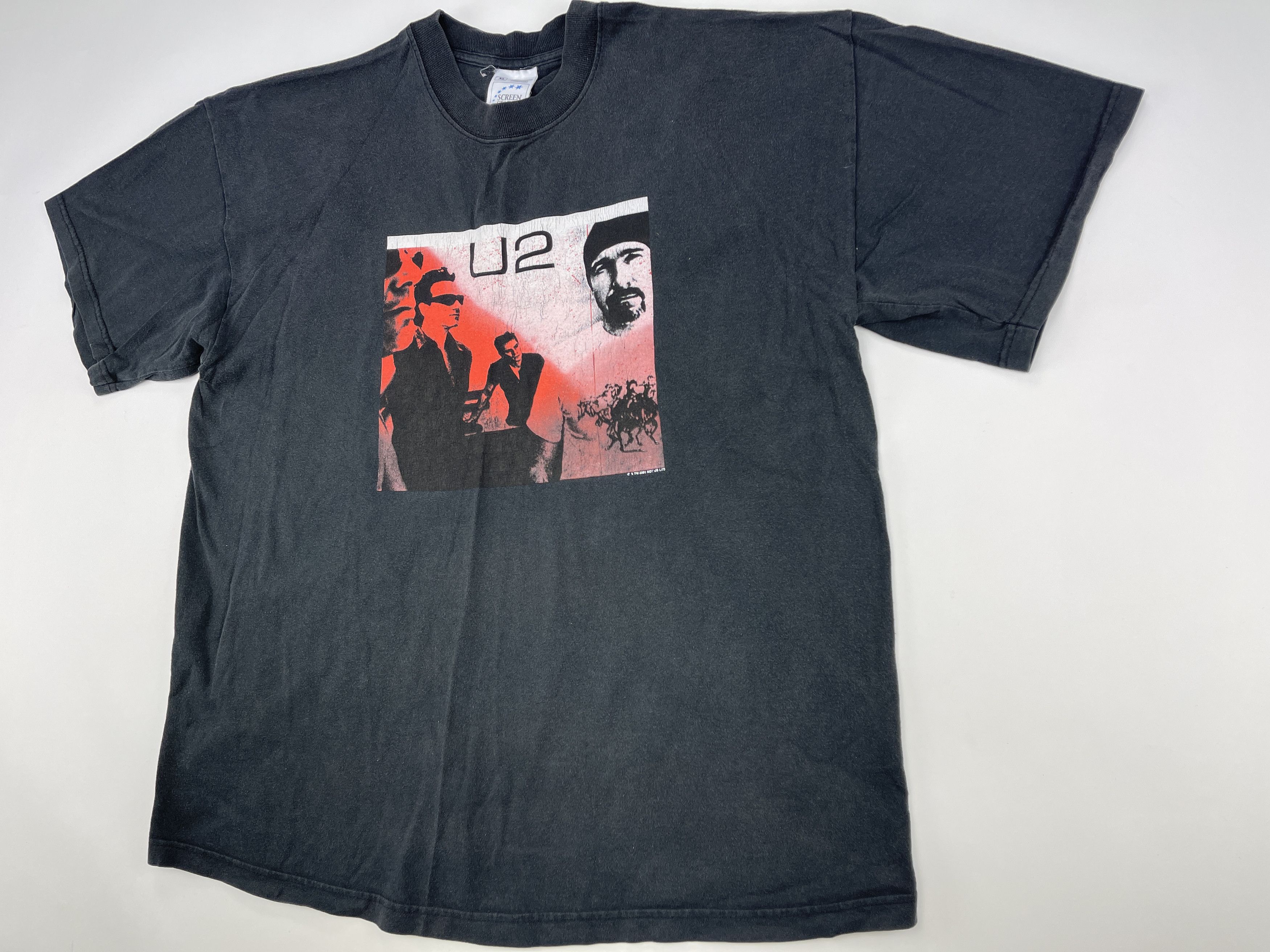 Band Tees Vintage U2 The Goal Is Elevation t-shirt, 2001, 90s Rock XL Size US XL / EU 56 / 4 - 4 Thumbnail