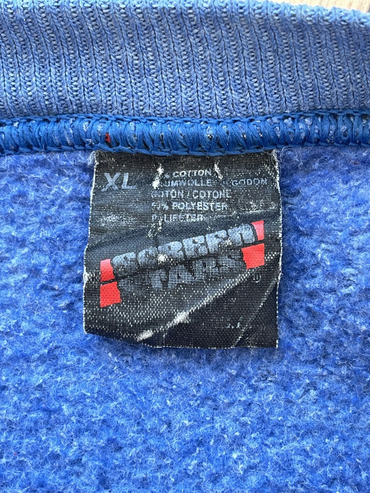 Vintage Olympique De Marseille Logo Football Sweatshirt 90s Soccer Size US XL / EU 56 / 4 - 6 Thumbnail