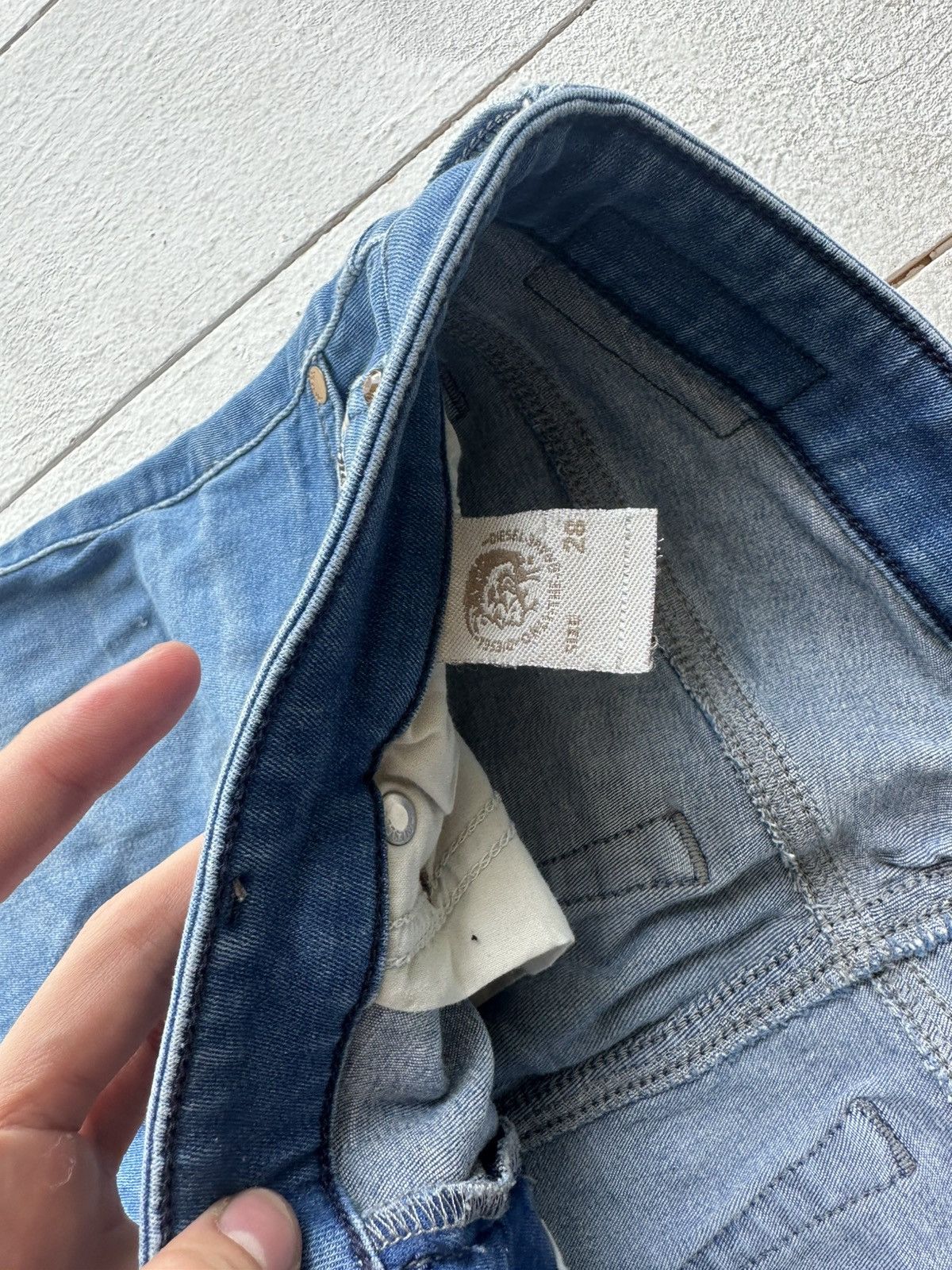 Diesel 🚨Gothic Diesel Regular Slim relax Flared Jeans Womens Size 28" / US 6 / IT 42 - 9 Thumbnail