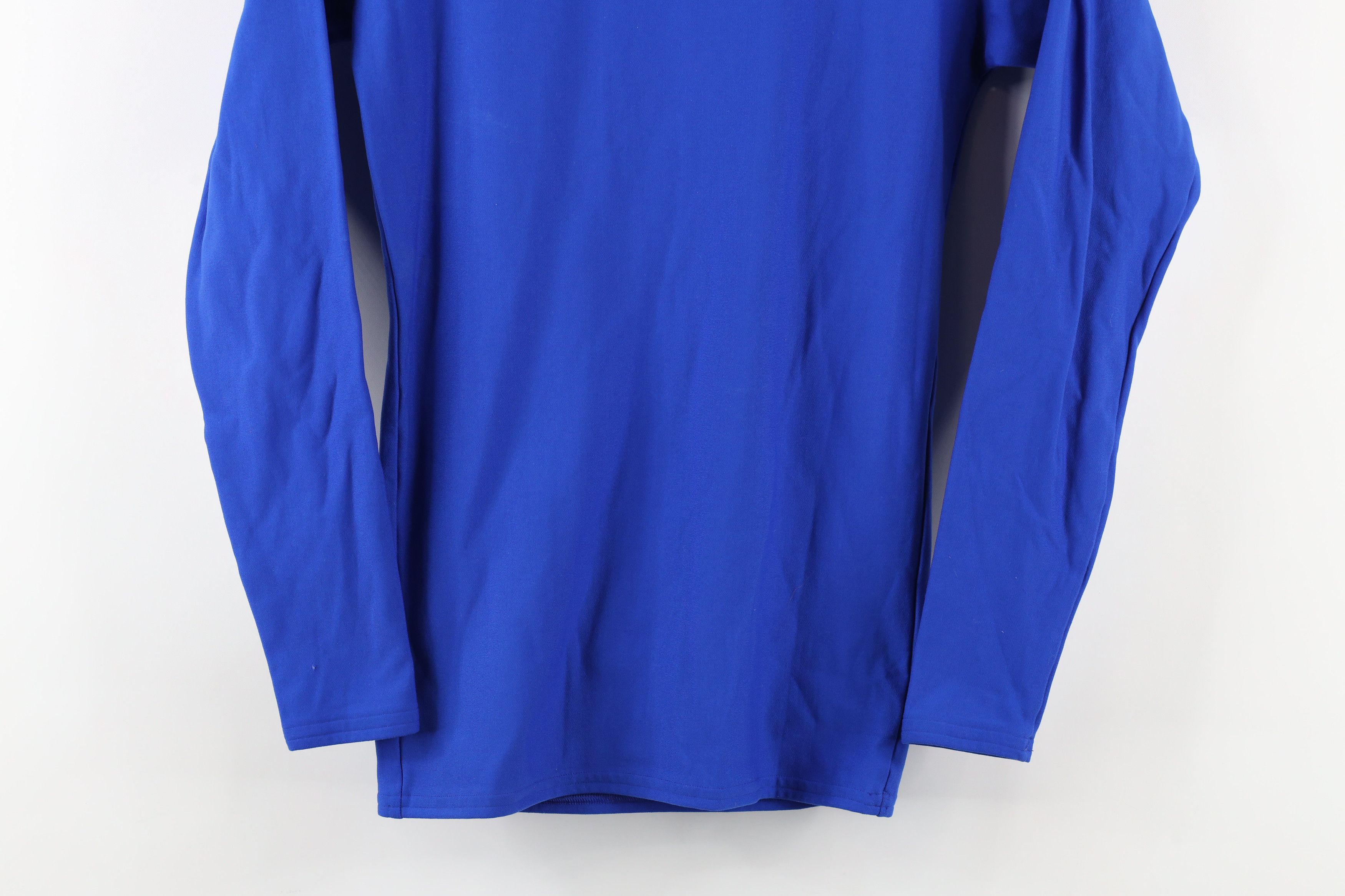 Under Armour × Vintage Under Armour Compression Mock Neck Training T-Shirt Blue Size US S / EU 44-46 / 1 - 3 Thumbnail