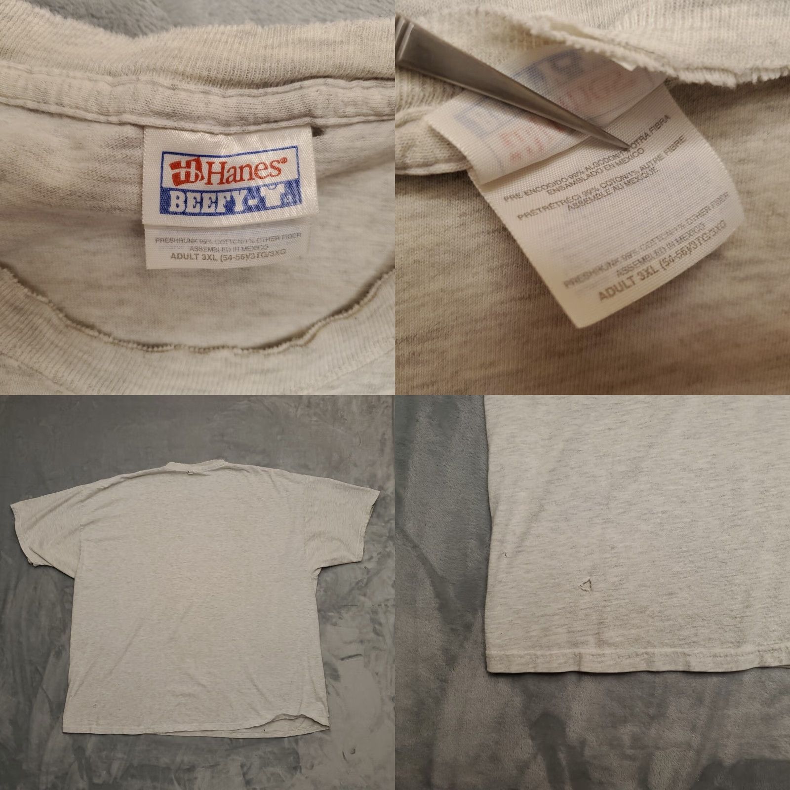 Vintage VTG Timber Workers United Shirt Mens 3XL White Crewneck T-Shirt USA Nature Outdoor 2nd Annual Y2K Mens Size US XXL / EU 58 / 5 - 8 Thumbnail
