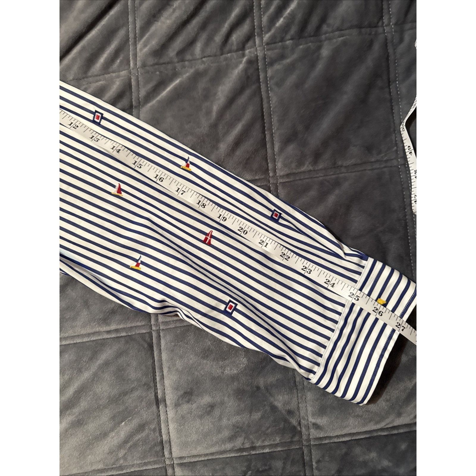 Ralph Lauren Ralph Lauren Blue Striped International Nautical Flag Sz 2XL Size US XXL / EU 58 / 5 - 8 Thumbnail