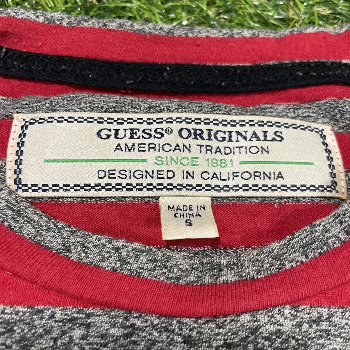 Guess Guess striped logo tee Size US S / EU 44-46 / 1 - 3 Thumbnail