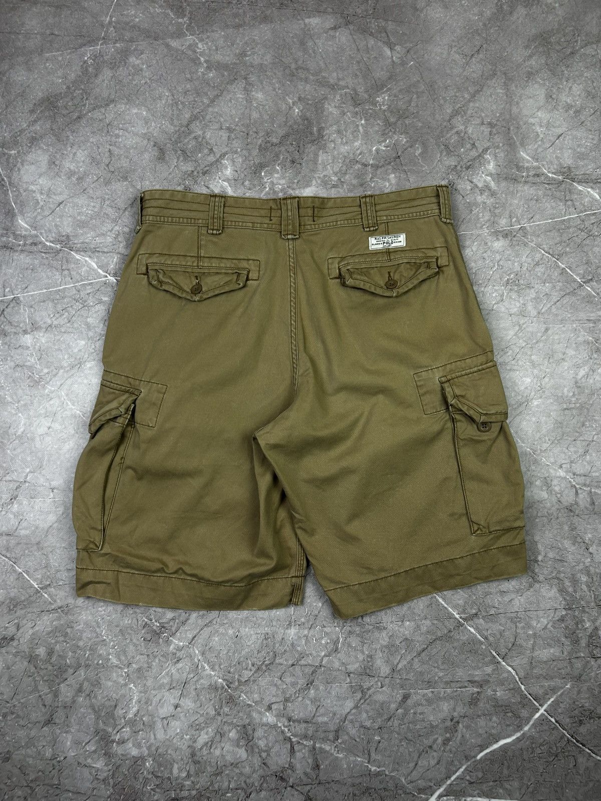 Polo Ralph Lauren × Vintage Vintage 90s Polo Ralph Lauren cargo shorts size 36 Size US 36 / EU 52 - 3 Thumbnail