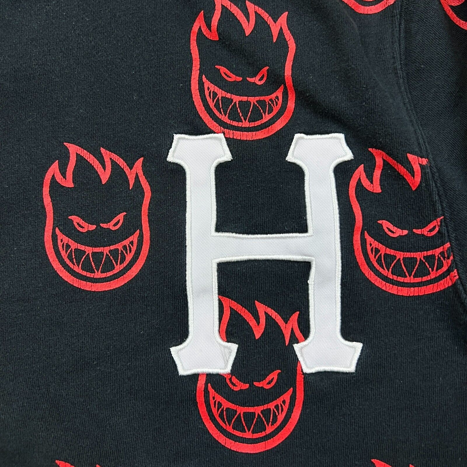 Huf × Spitfire HUF x Spitfire Hoodie Small AOP Skateboard Thrashed Hooded Size US S / EU 44-46 / 1 - 2 Thumbnail