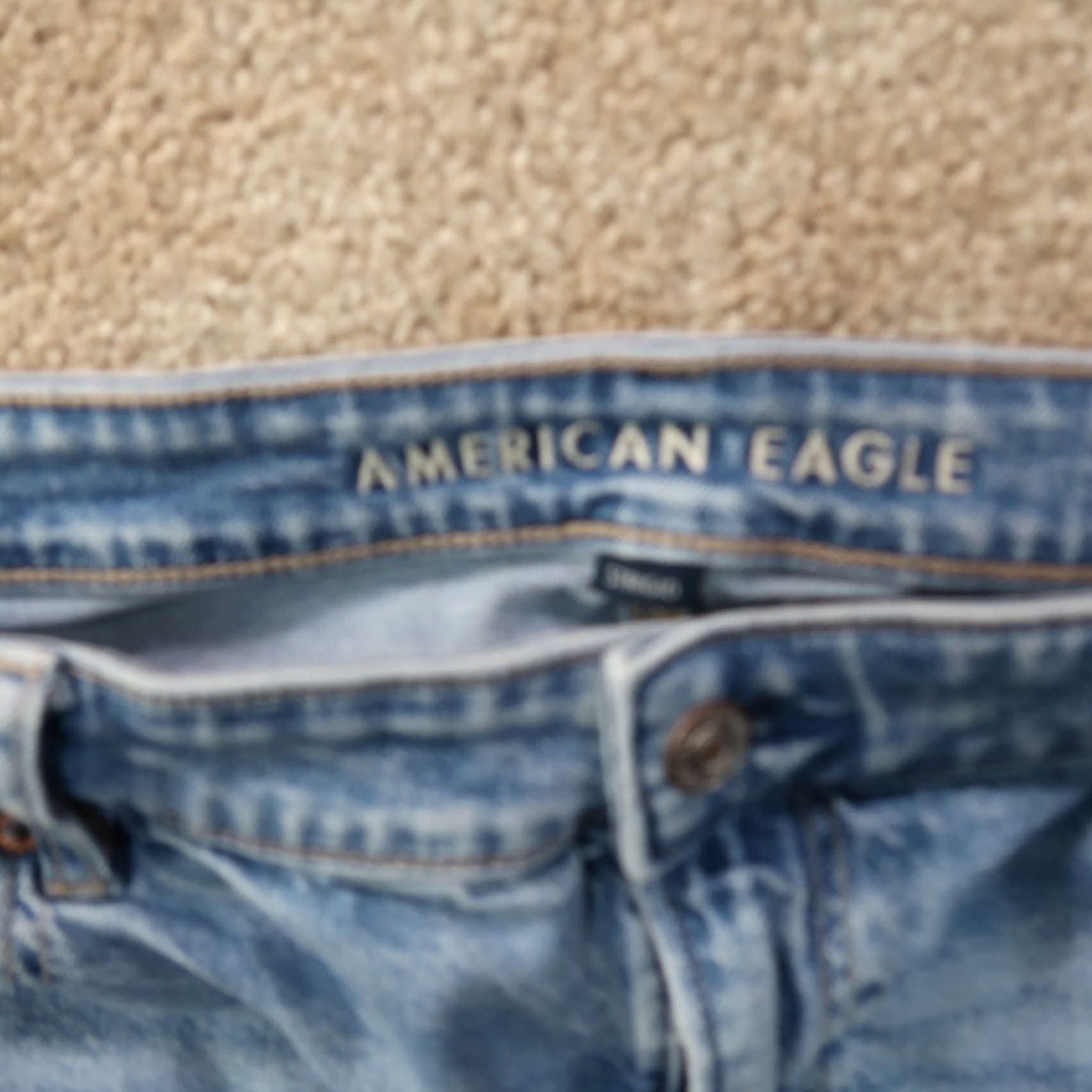 American Eagle Outfitters VINTAGE American Eagle Womens Jeans? Size 38" / US 16 / IT 52 - 4 Thumbnail
