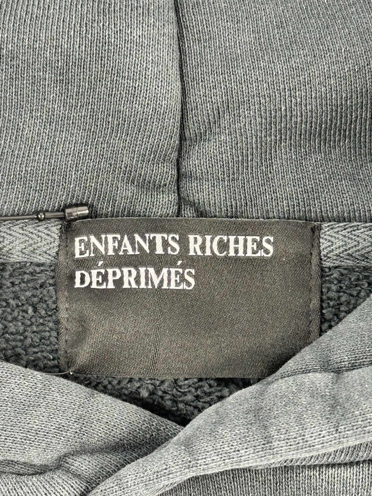Enfants Riches Deprimes MY ROLE IN THE WAR CHARCOAL HOODIE Size US L / EU 52-54 / 3 - 7 Thumbnail