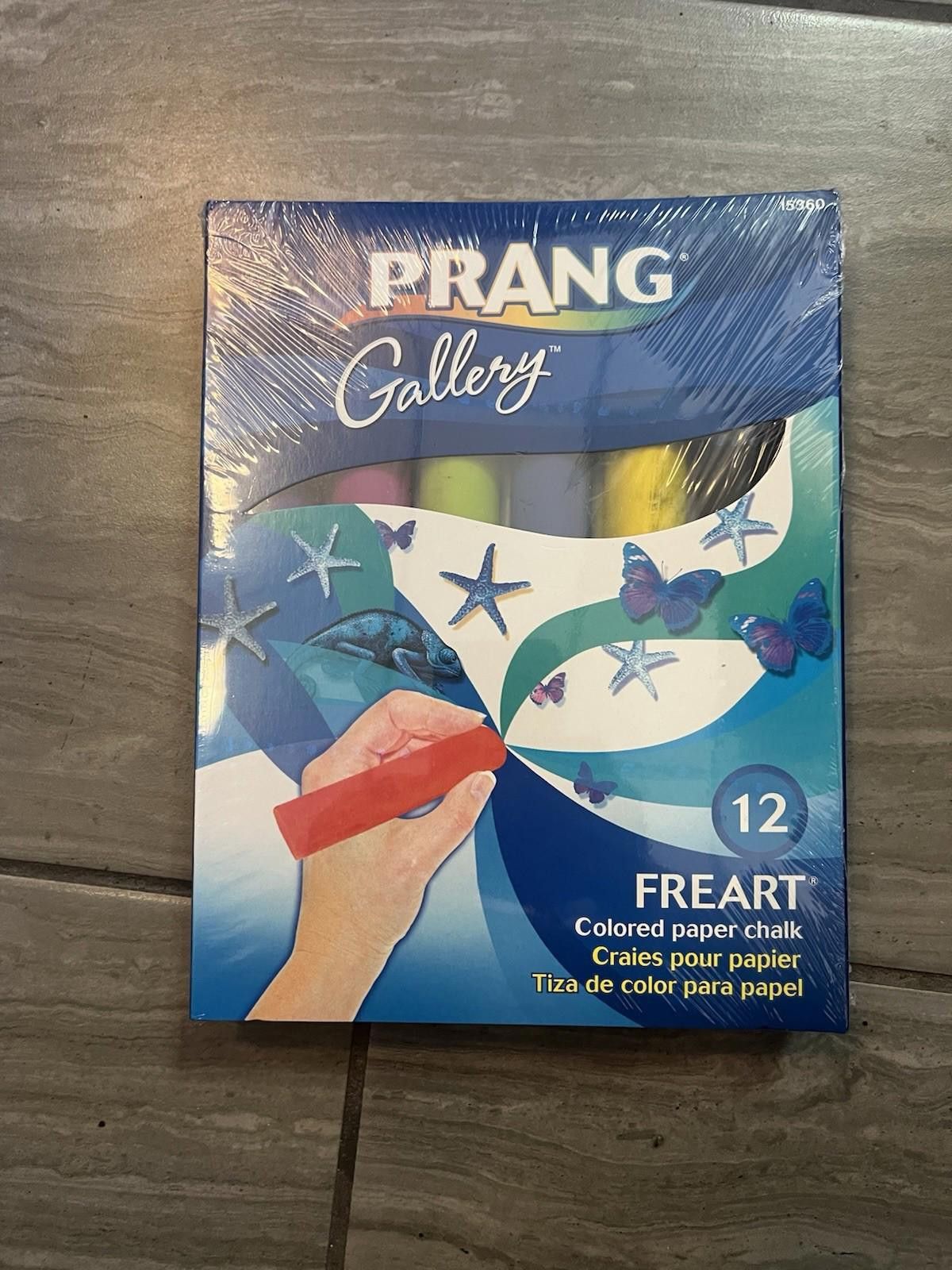 Prana Prang Non-Toxic Chalk, 4 L x 1 W, Assorted Colors, Set of 12 Size ONE SIZE - 1 Thumbnail
