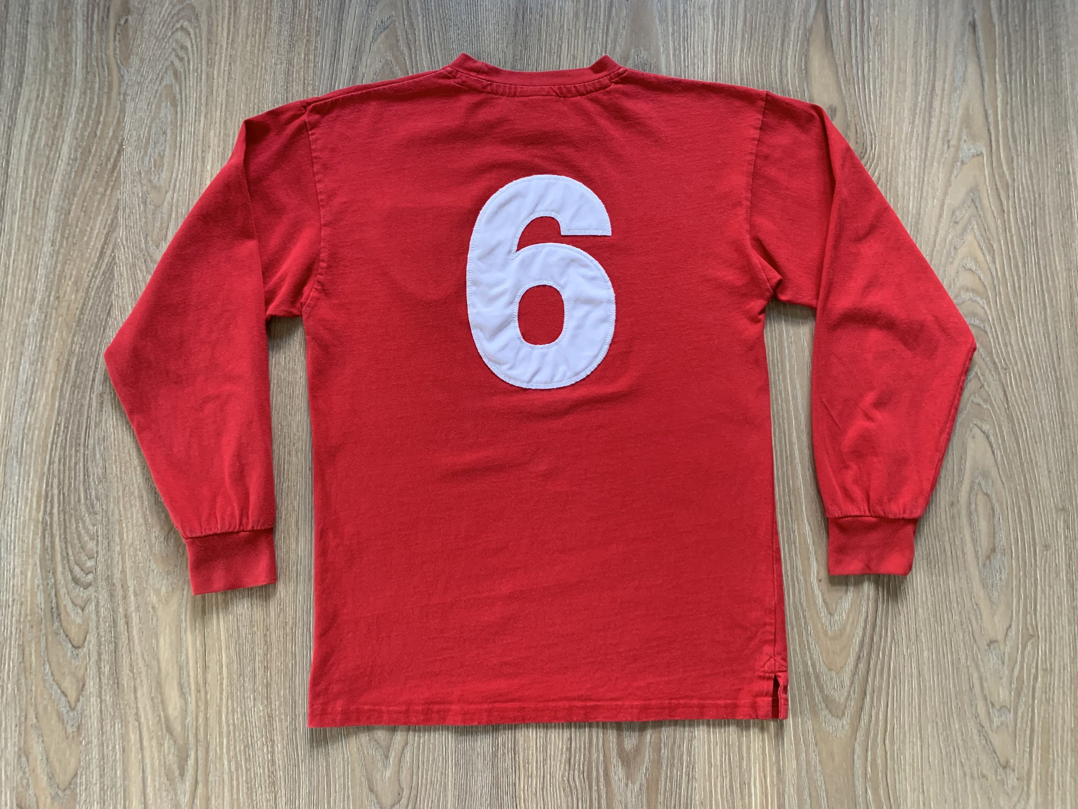Vintage Vintage Score Draw England Long Sleeve T-Shirt Size US S / EU 44-46 / 1 - 3 Thumbnail