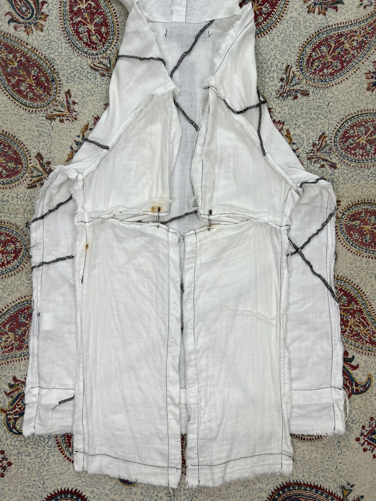 Seditionaries Vintage Acid Jazz Men Distressed Pin Zip Ups Hoodie Size US S / EU 44-46 / 1 - 8 Thumbnail