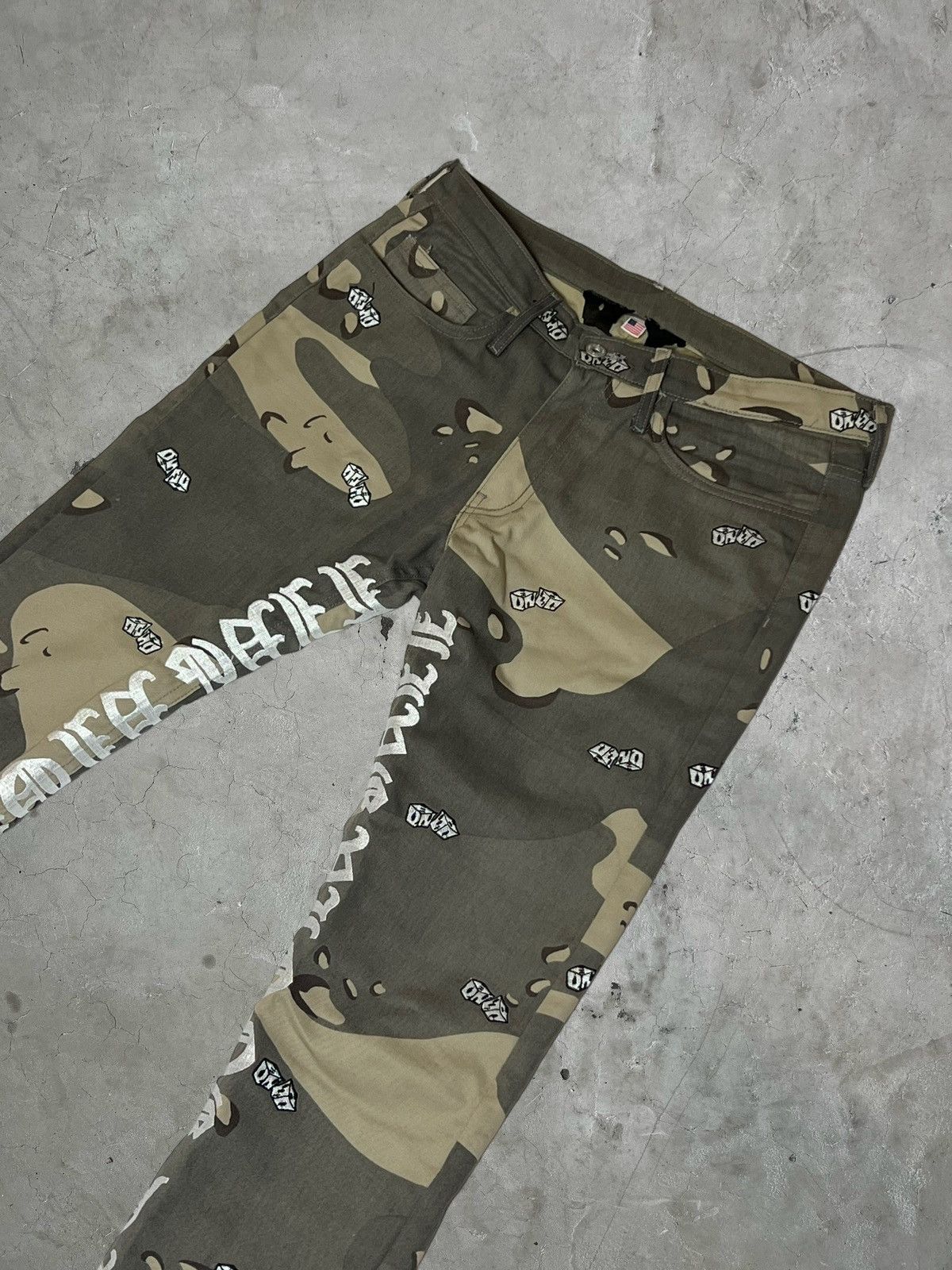 Vlone Vlone Unreleased Desert Camo Dice Pants Size US 32 / EU 48 - 3 Thumbnail