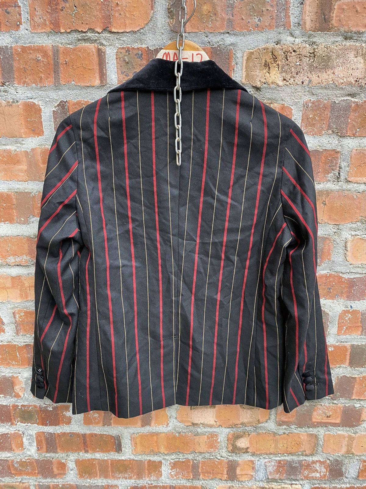 No Future 2000s No Future Punk Rayon Stripe Jacket Affa Superlovers Size US M / EU 48-50 / 2 - 9 Thumbnail