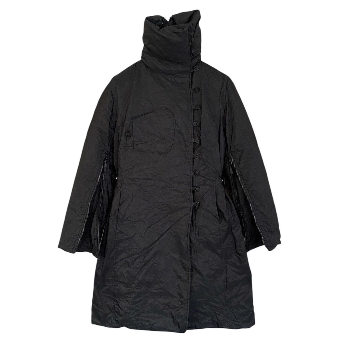 Ermanno Scervino × Hedi Slimane Ermanno Scervino Women Nylon Metal Coats Jacket Size M / US 6-8 / IT 42-44 - 3 Thumbnail