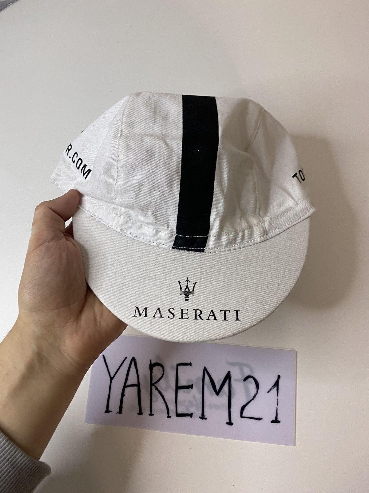 Maserati Maserati Hat cap Bike Velo Size ONE SIZE - 2 Thumbnail