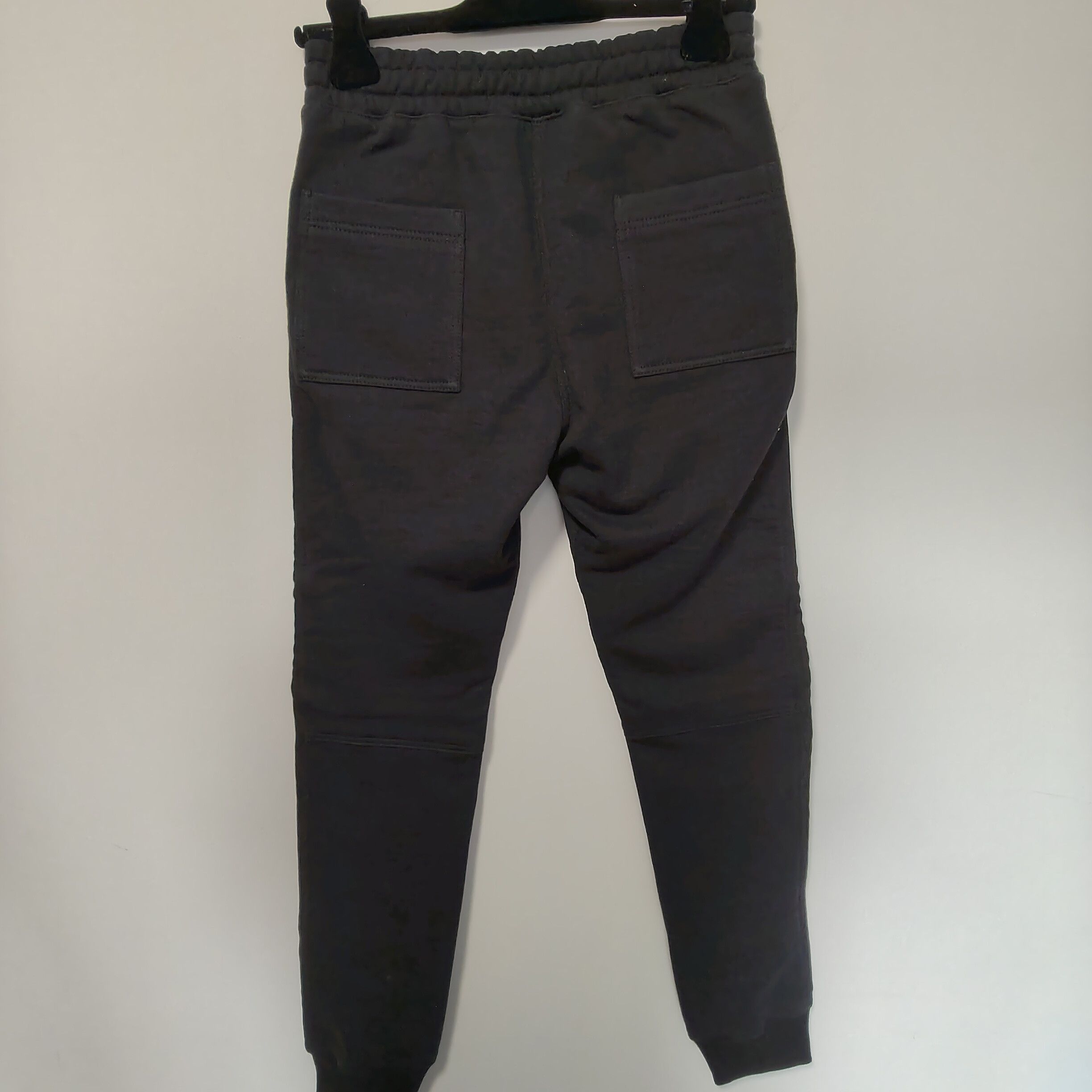 Balmain Leather and cotton biker sweatpants Size US 32 / EU 48 - 9 Thumbnail