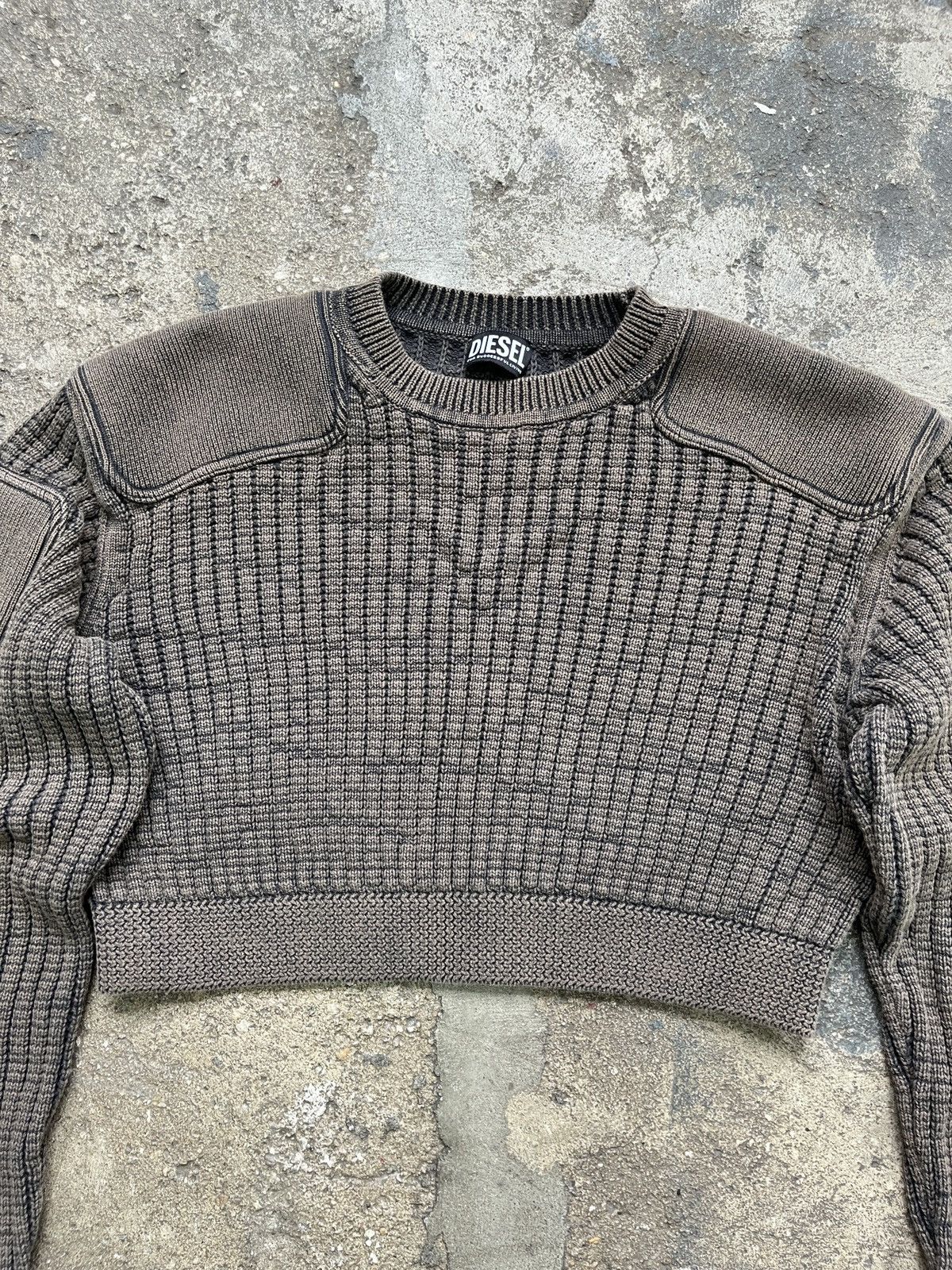 Diesel Diesel Aurora Cropped Sweater (unisex) Size US M / EU 48-50 / 2 - 4 Thumbnail