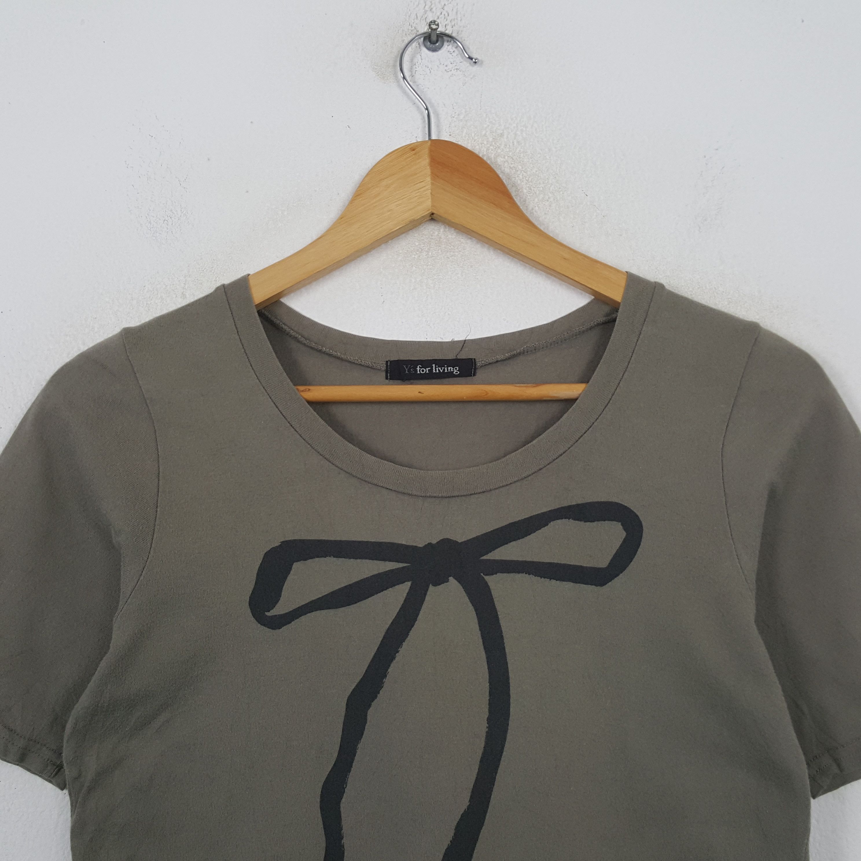 Yohji Yamamoto Vintage Ys For Living by Yohji Yamamoto Girls T-shirt RR13 Size XS / US 0-2 / IT 36-38 - 2 Thumbnail