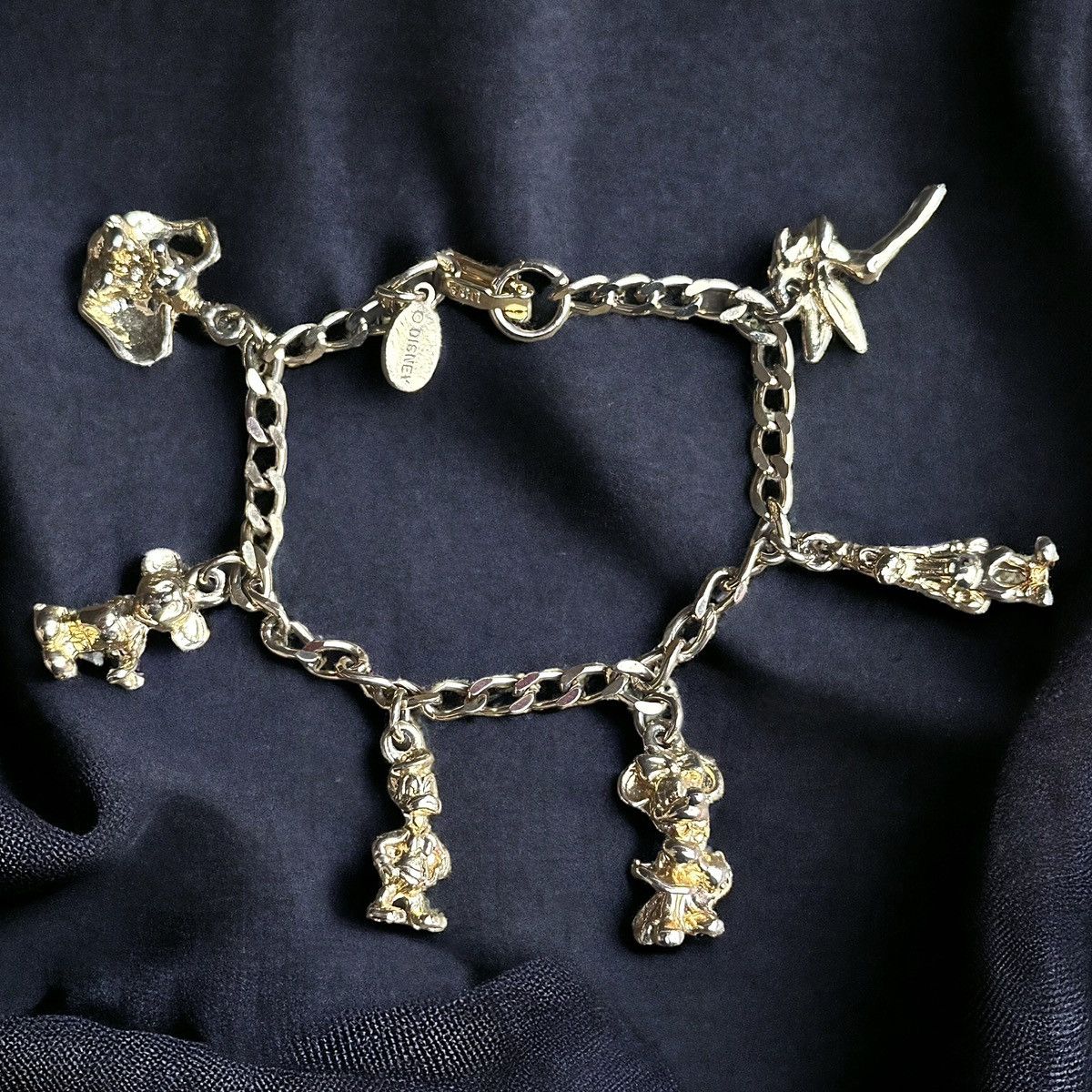Disney × Vintage Vintage Disney charm bracelet Size ONE SIZE - 1 Thumbnail