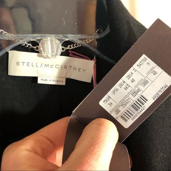 Stella McCartney Stella McCartney Rare Wool Coat with Zippers Size S / US 4 / IT 40 - 5 Thumbnail