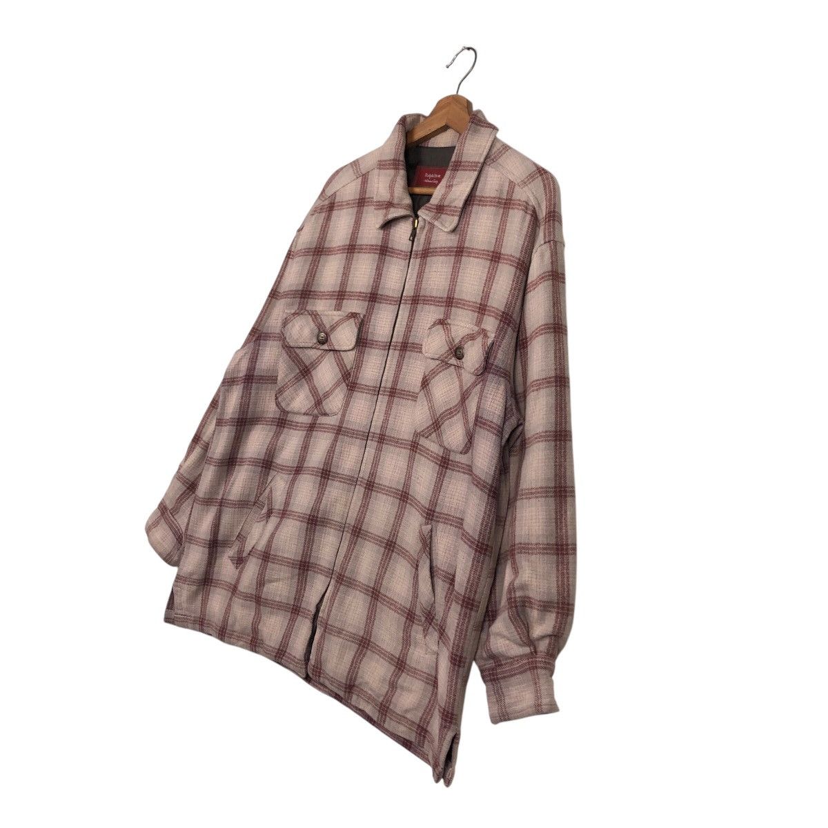 Flannel × Japanese Brand × Vintage Vintage Flannel Shirt Jacket Ralph Eton Tartan Design Check Size US M / EU 48-50 / 2 - 8 Thumbnail
