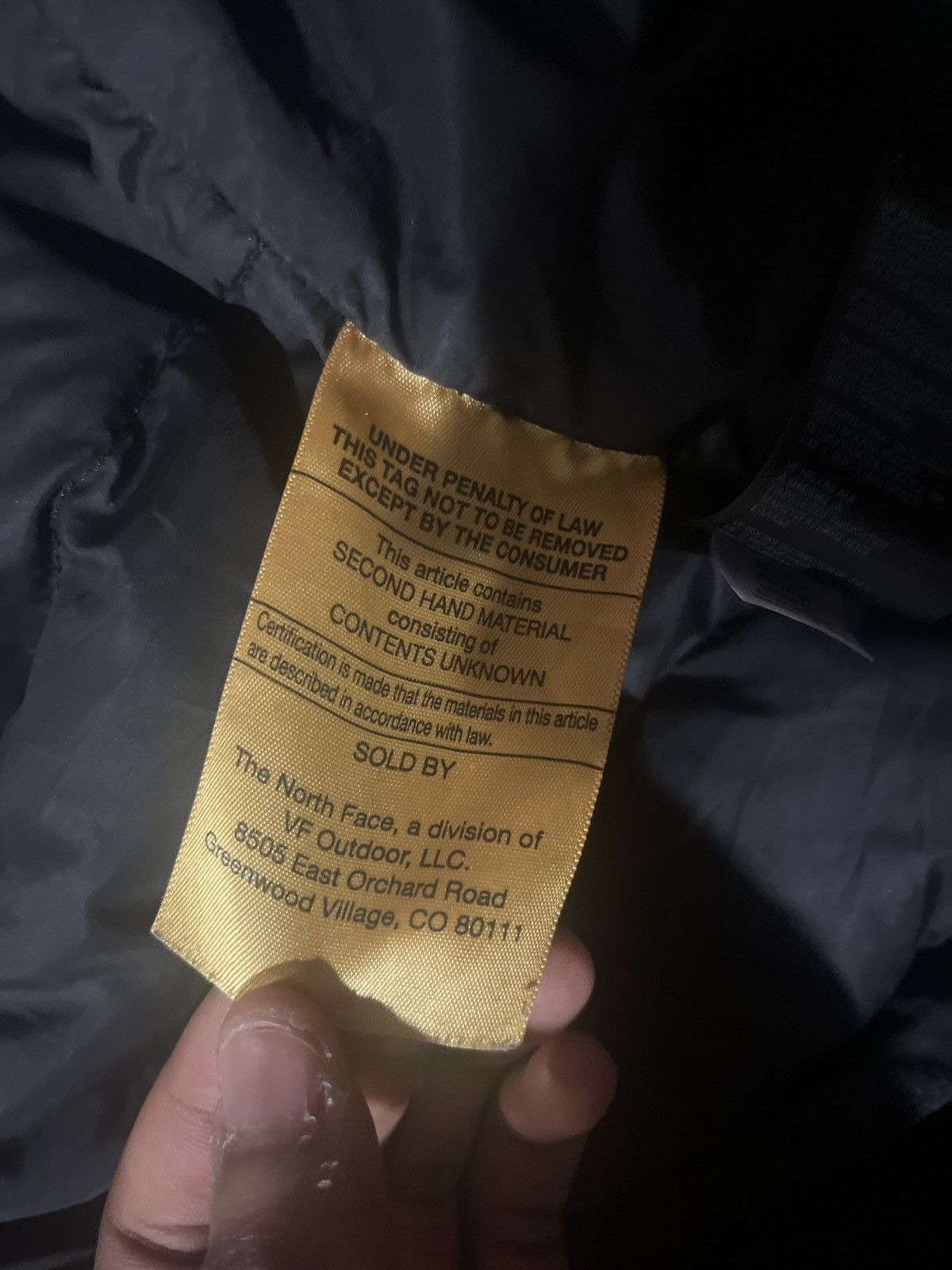 The North Face 600 black north face puffer jacket Size US L / EU 52-54 / 3 - 6 Thumbnail