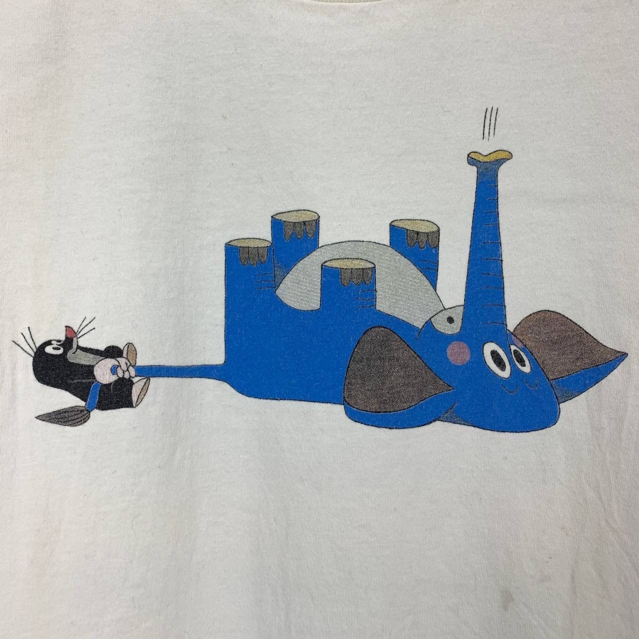 Cartoon Network KRTEK THE LITTLE MOLE Crew Neck T Shirt #1830/08 Size US S / EU 44-46 / 1 - 2 Thumbnail