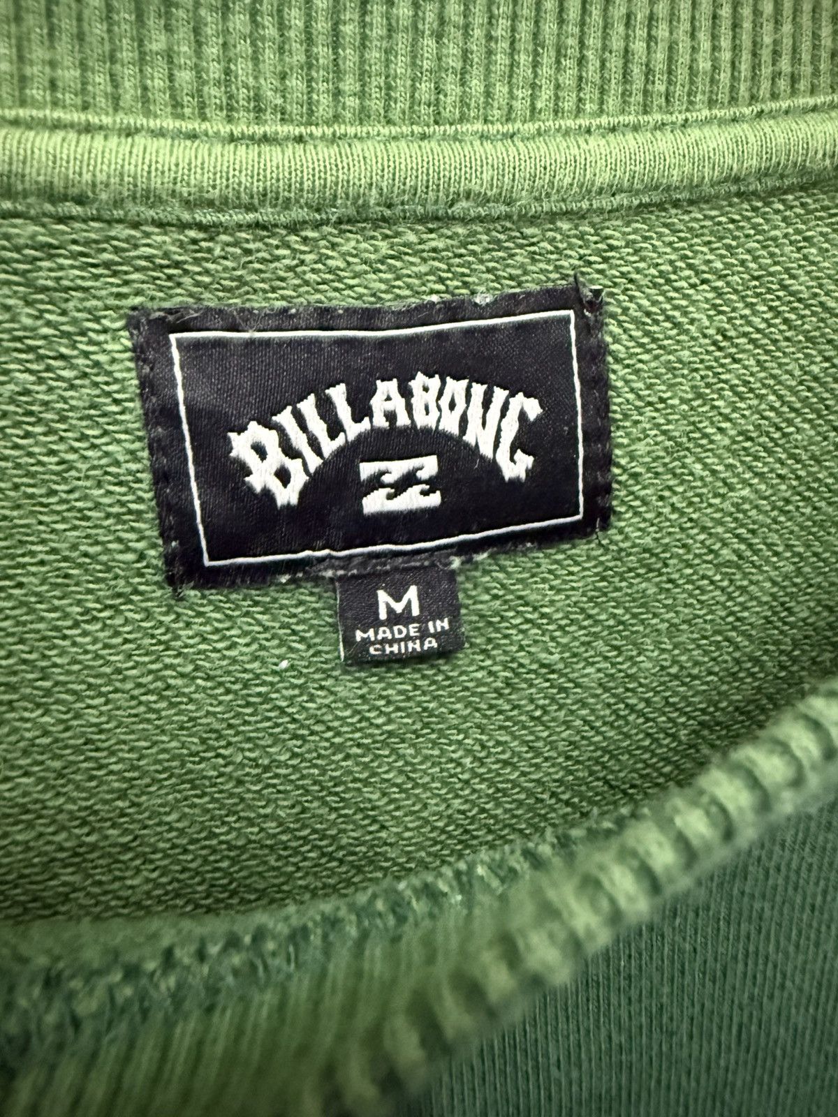 Billabong 🔥 Billabong Distressed Surfwear Backhit Logo Sweatshirt - M Size US L / EU 52-54 / 3 - 7 Thumbnail